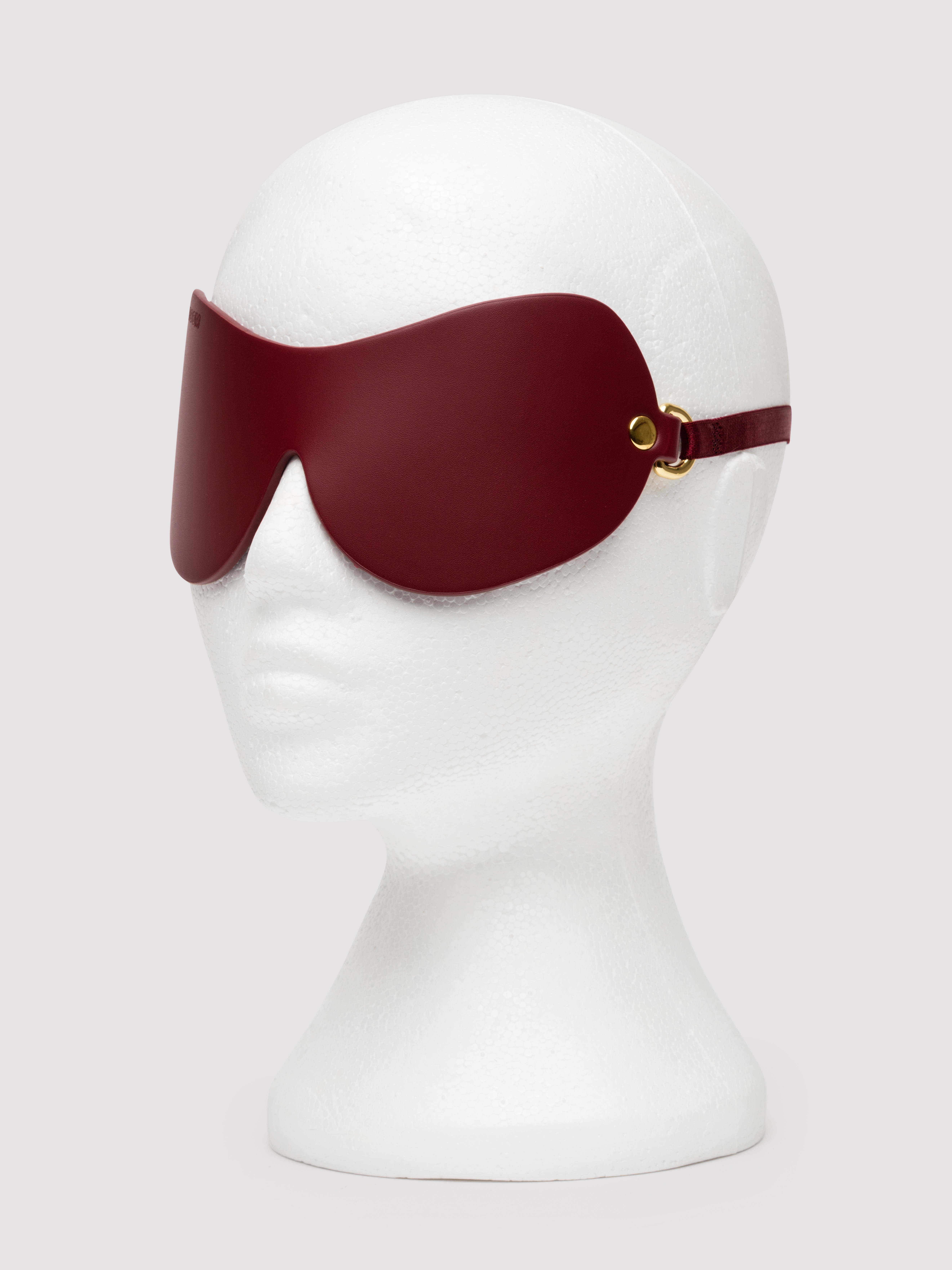 Taboom Bondage In Luxury Avantgarde Blindfold, Red, hi-res