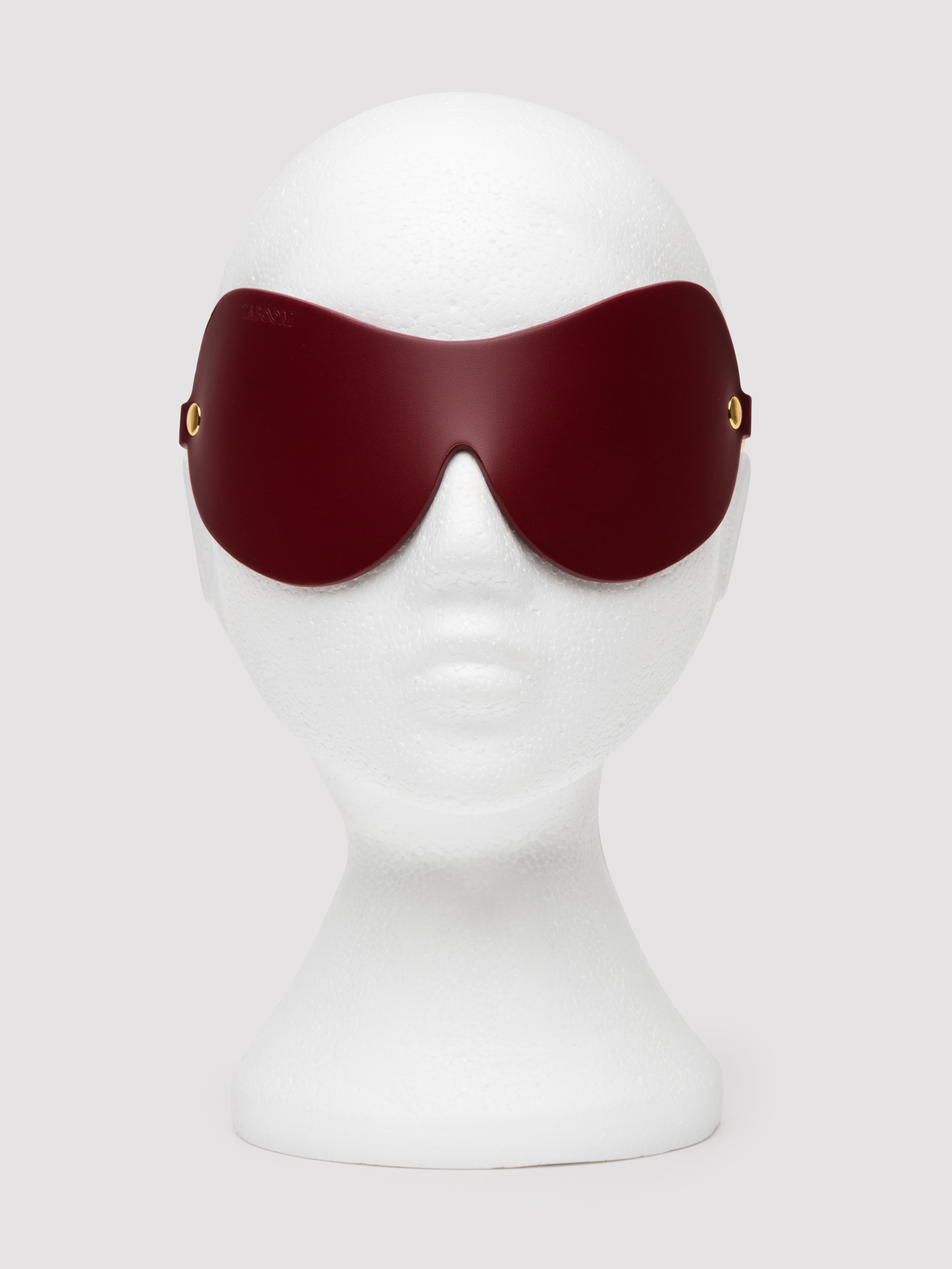 Taboom Bondage In Luxury Avantgarde Blindfold, Red, hi-res