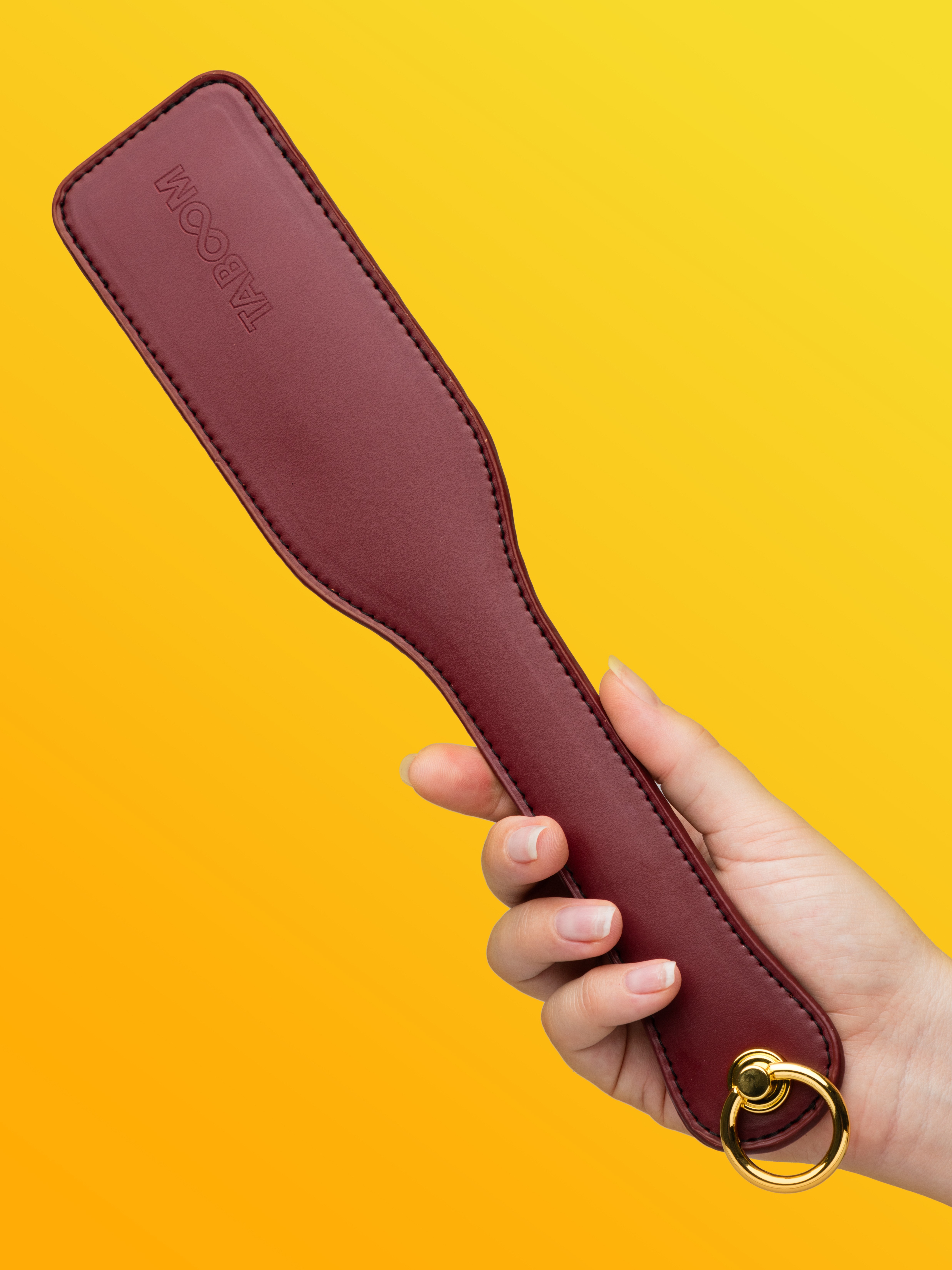 Taboom Bondage in Luxury Paddle, Red, hi-res