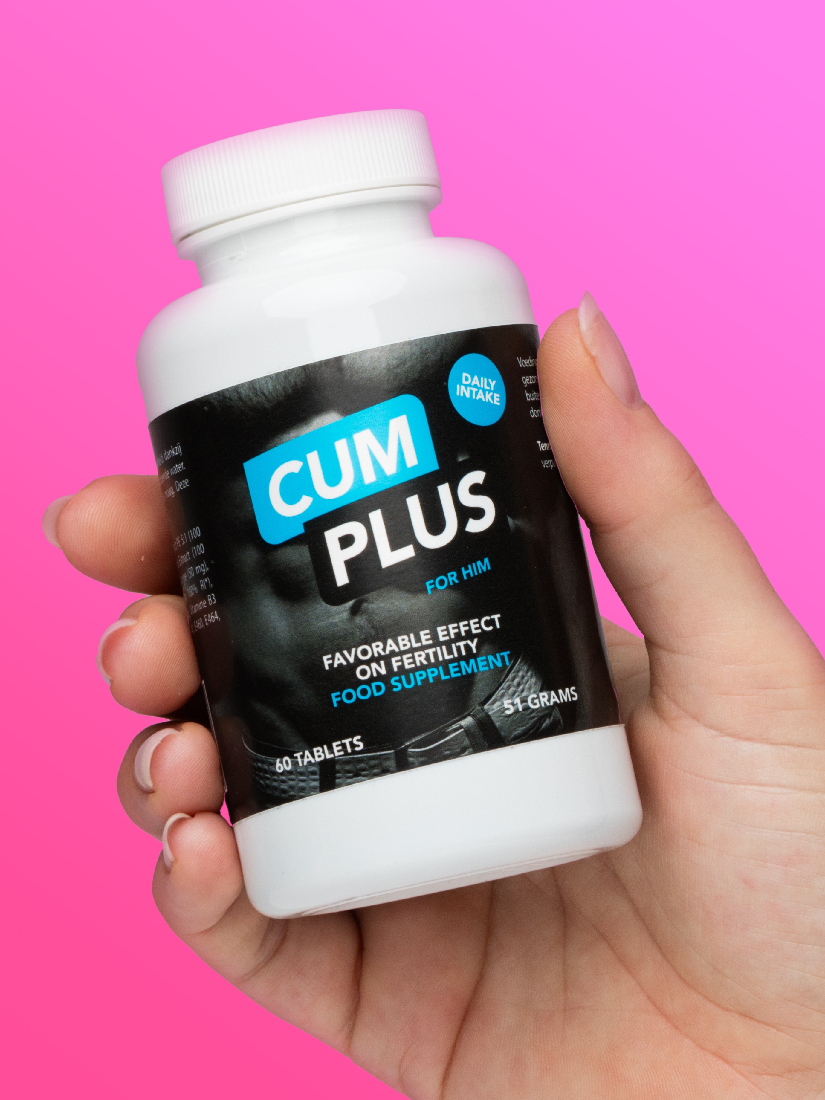 Cum Plus For Him Food Supplement (60 Tablets), , hi-res