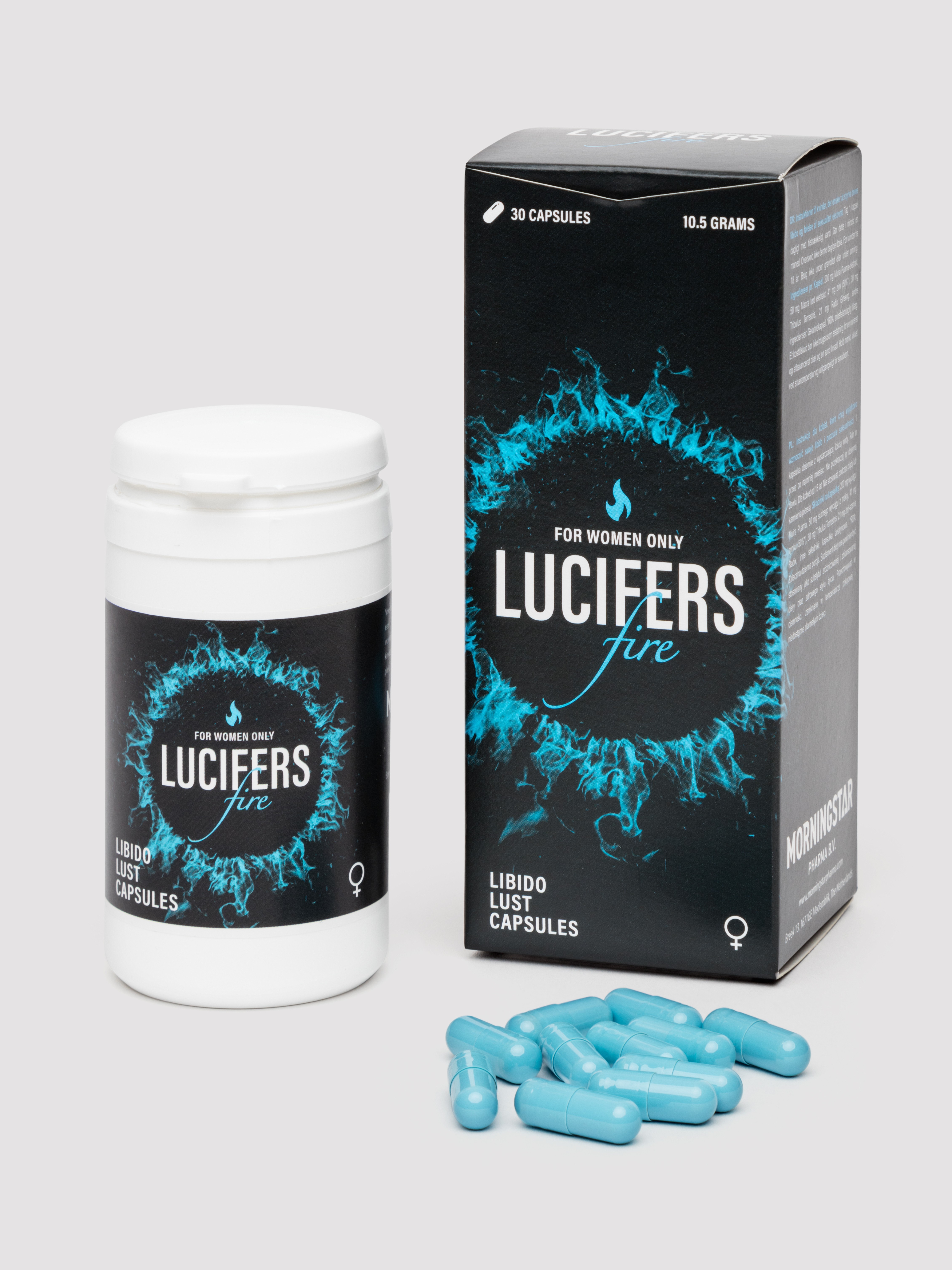 Image of Lucifers Fire Libido Lust Capsules For Women (30 Pack)