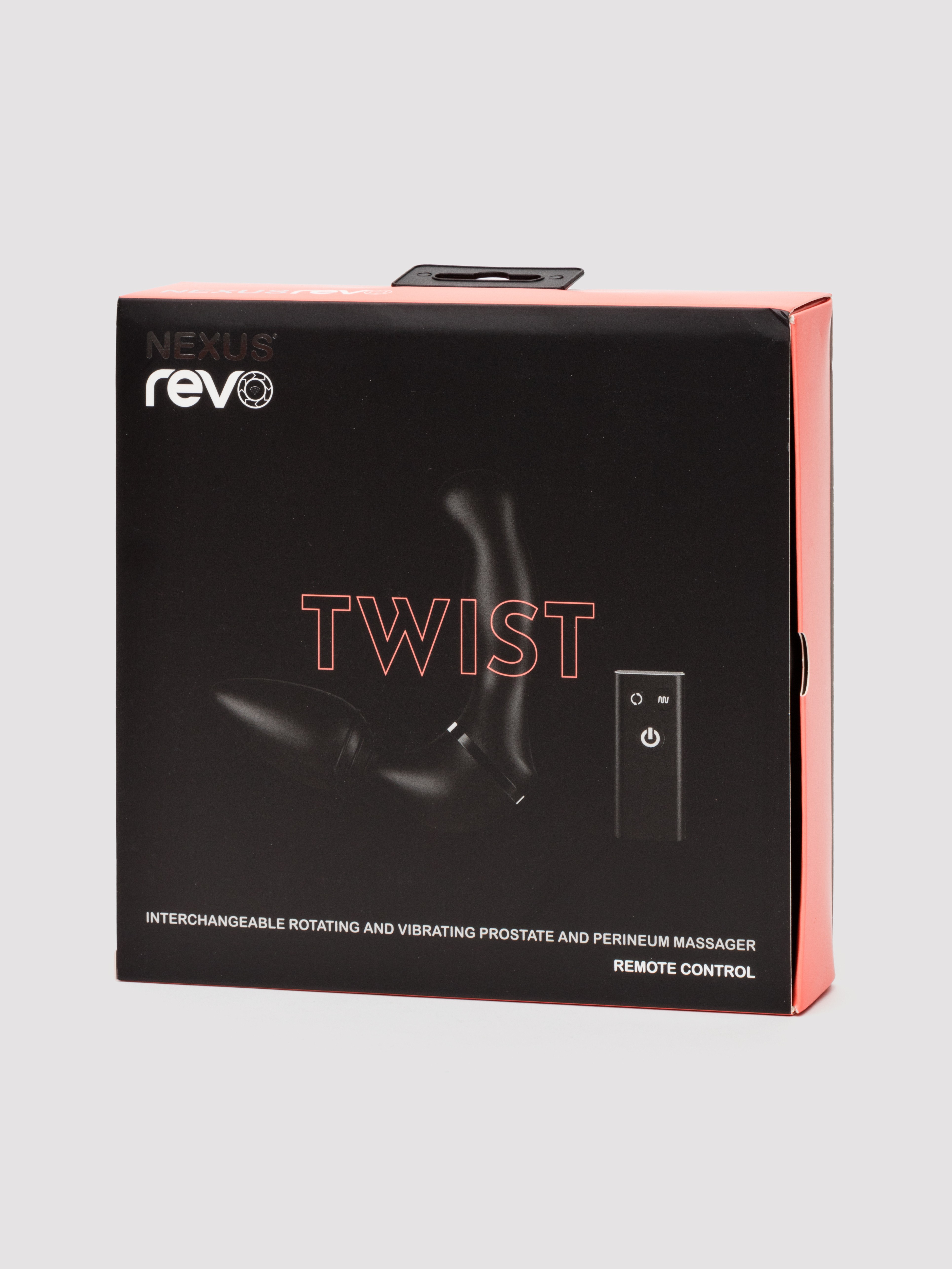 Nexus Twist Rotating Multi-Functional Prostate Massager, Black, hi-res