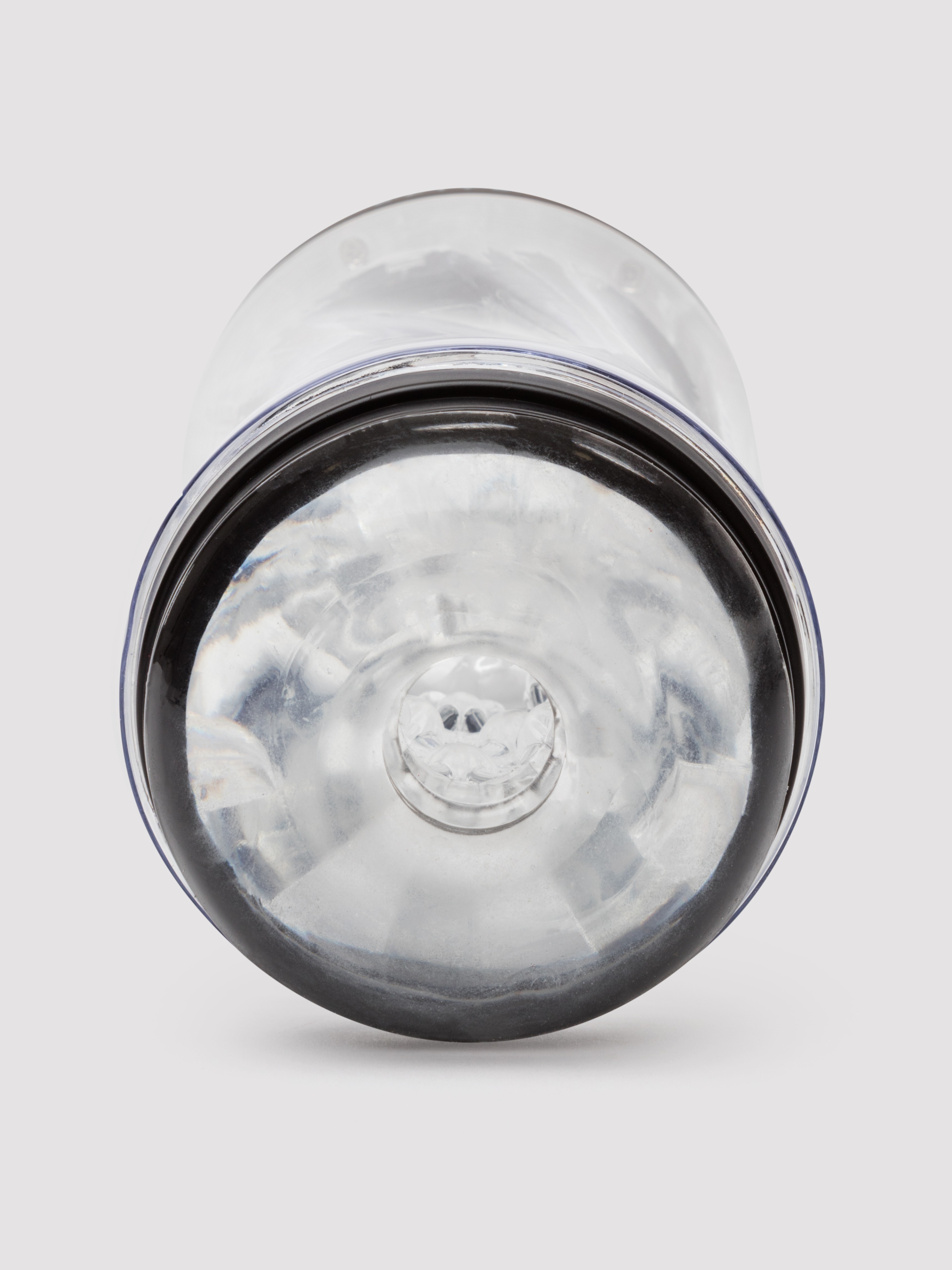 PDX Elite ViewTube Pro Super Suction Vibrating Male Masturbator, Clear, hi-res