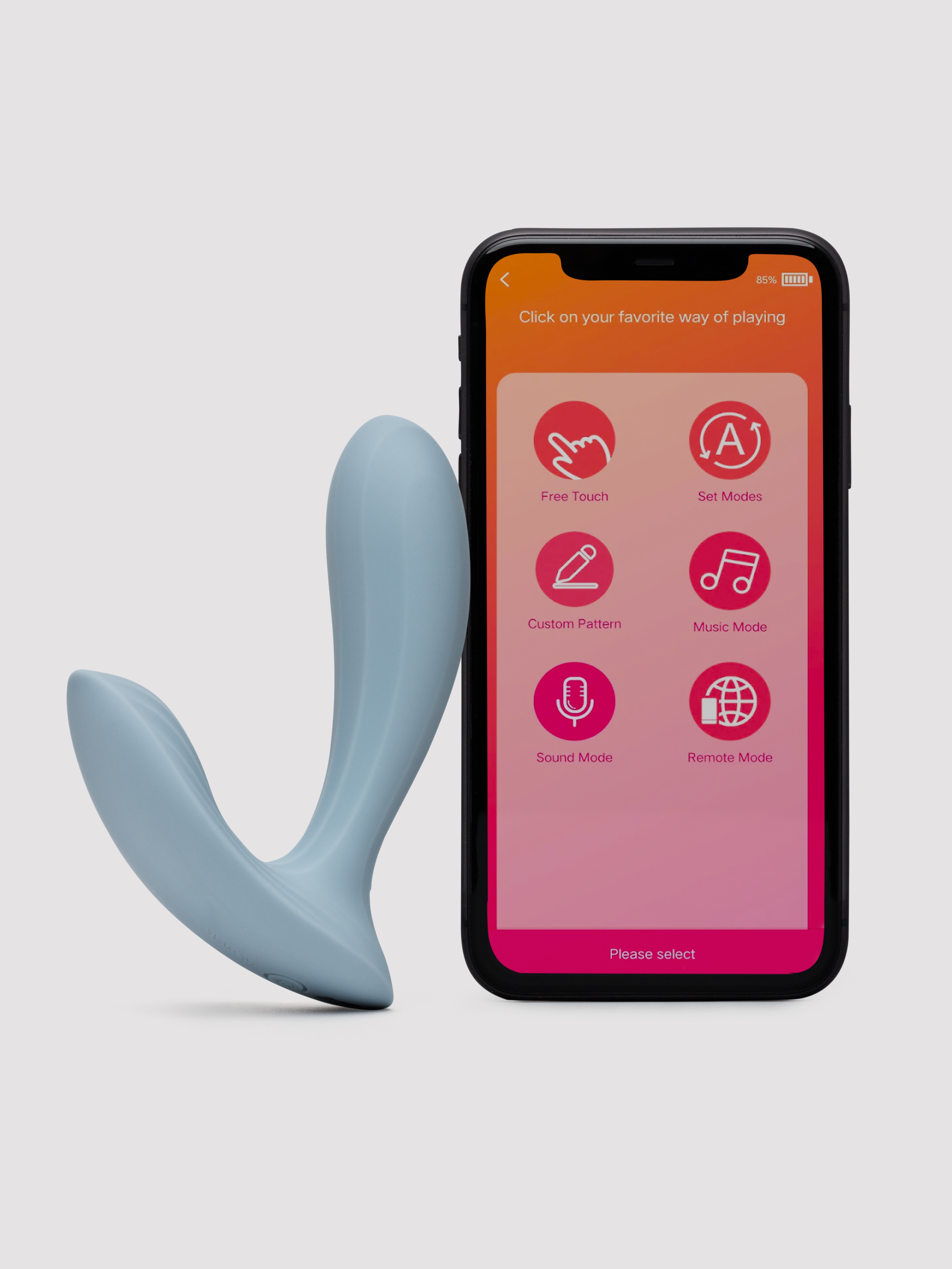 Image of Svakom Erica App Controlled Wearable Vibrator - Blue