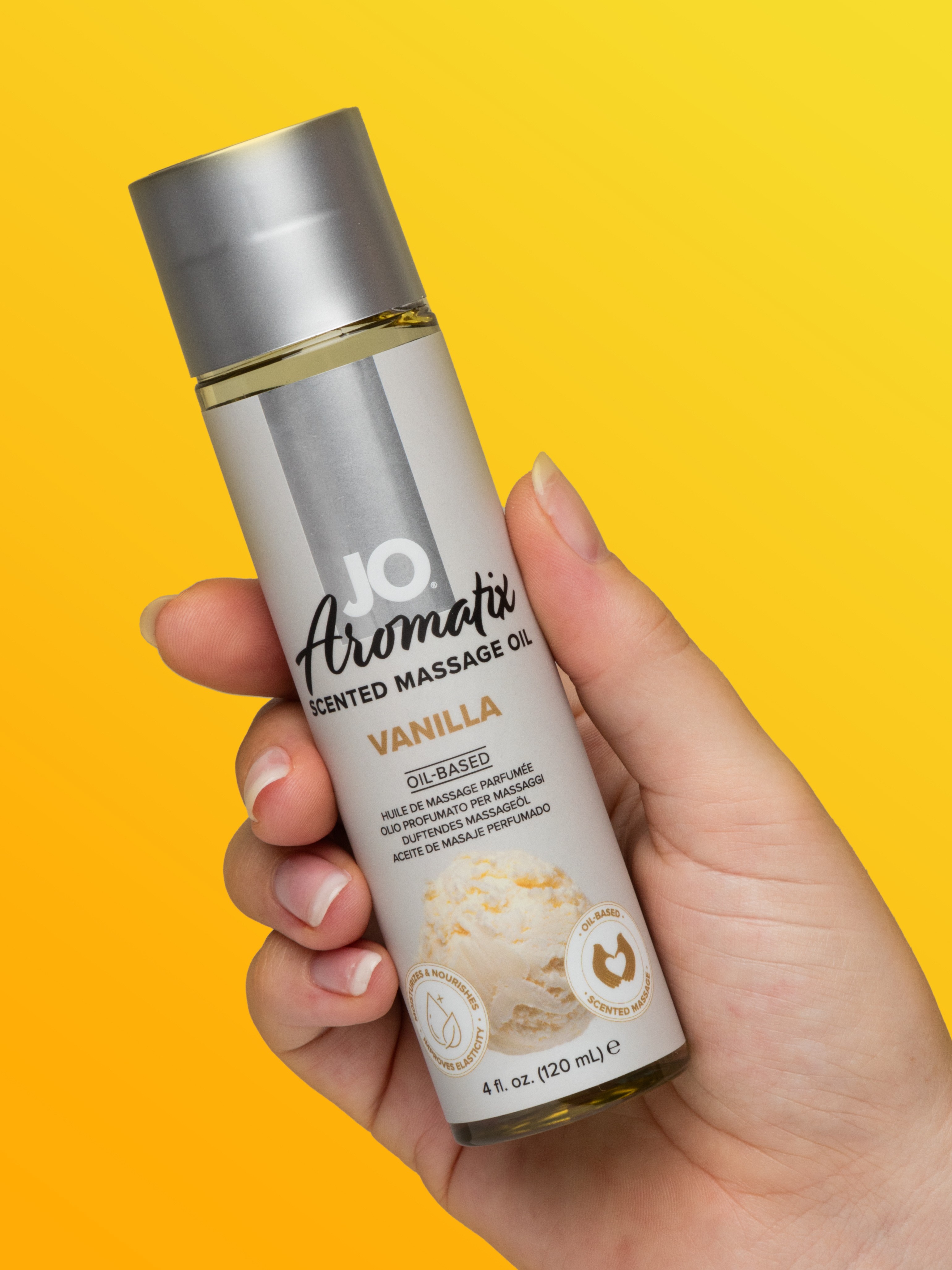 System JO Vanilla Massage Oil 120ml, , hi-res