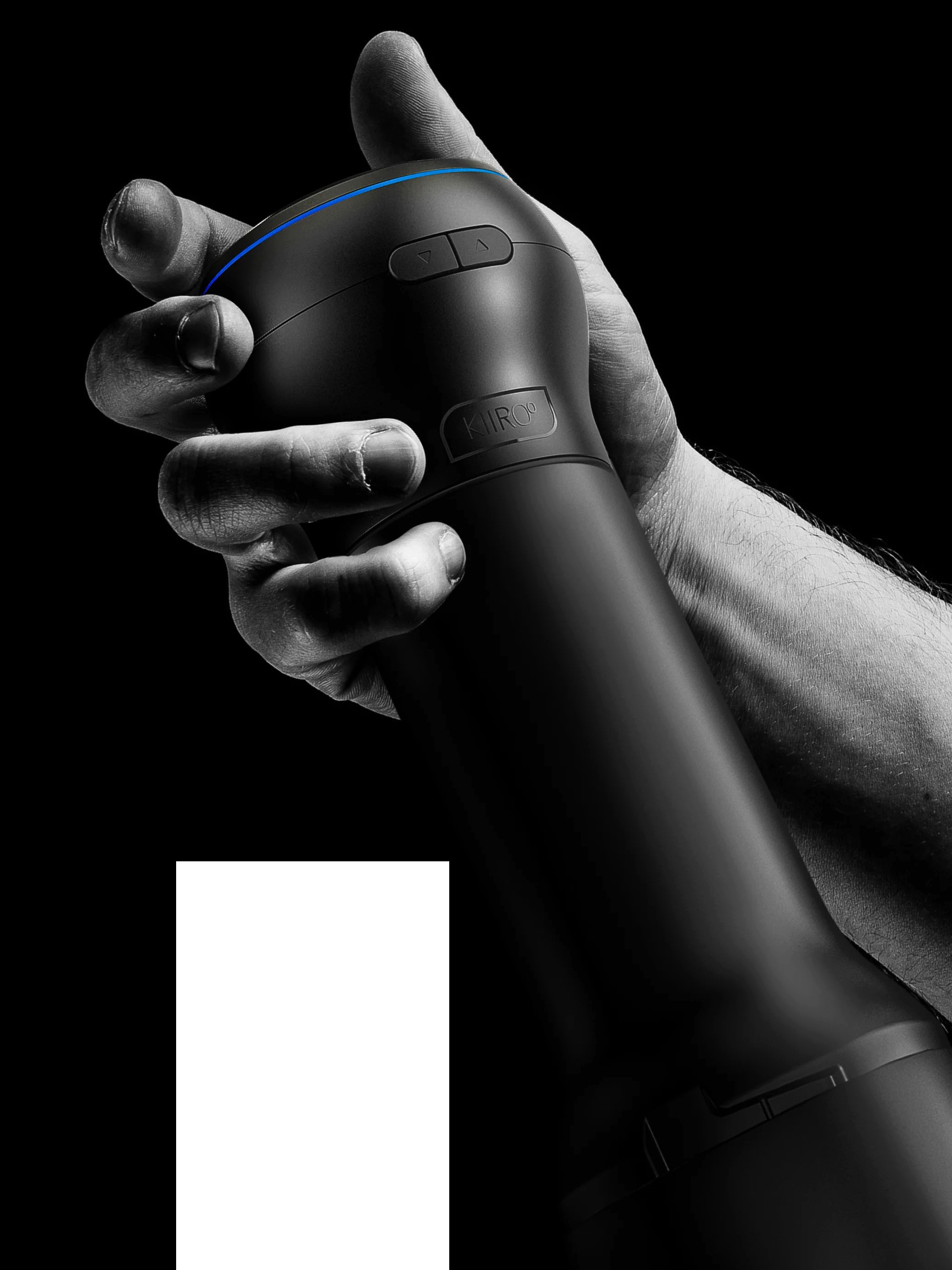 Kiiroo Feel Pocket + Powerblow Interactive Suction Device and Stroker Combo, Black, hi-res