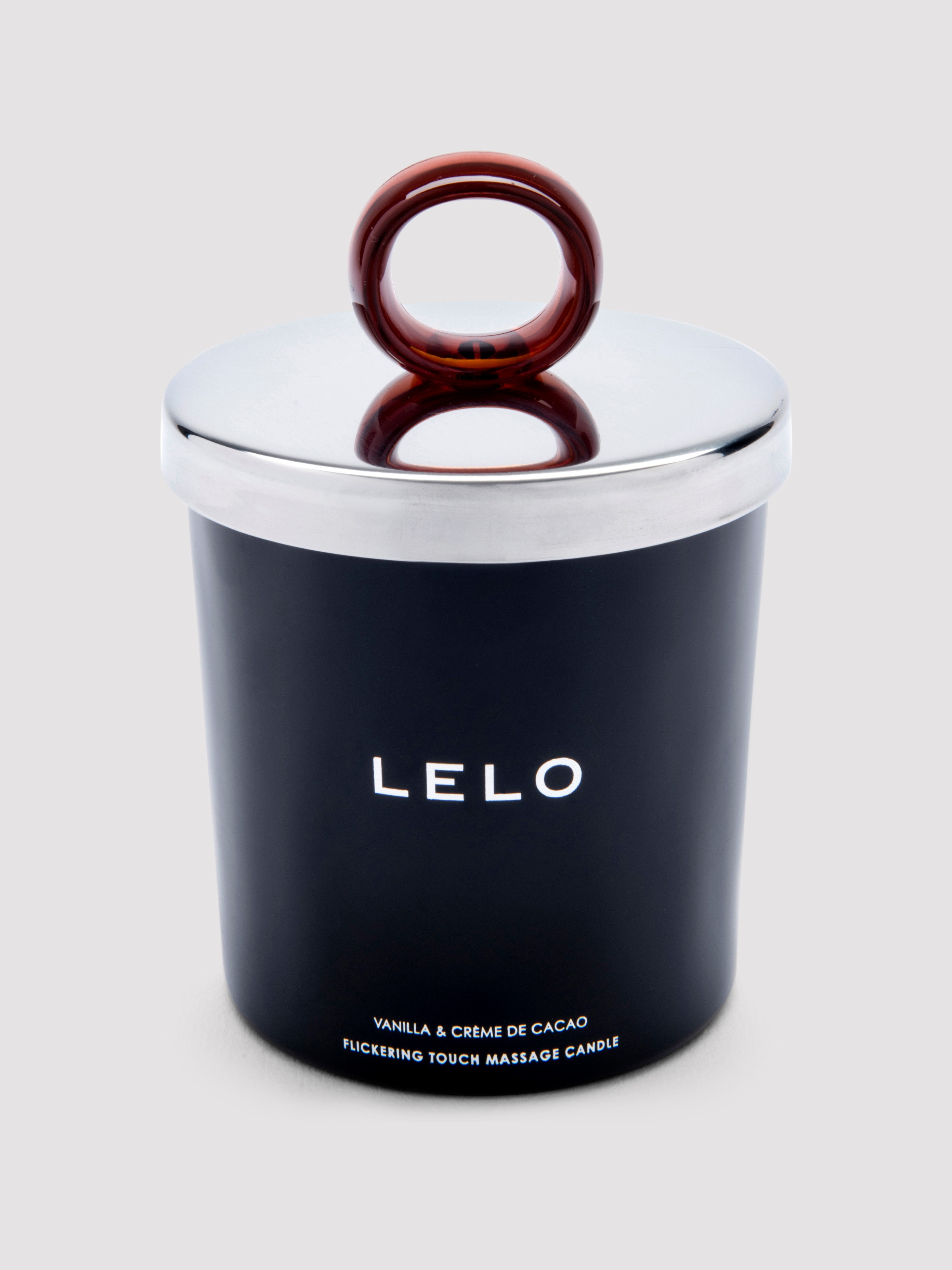 Lelo Flickering Touch Massage Candle Vanilla & Creme de Cacao 150g, , hi-res
