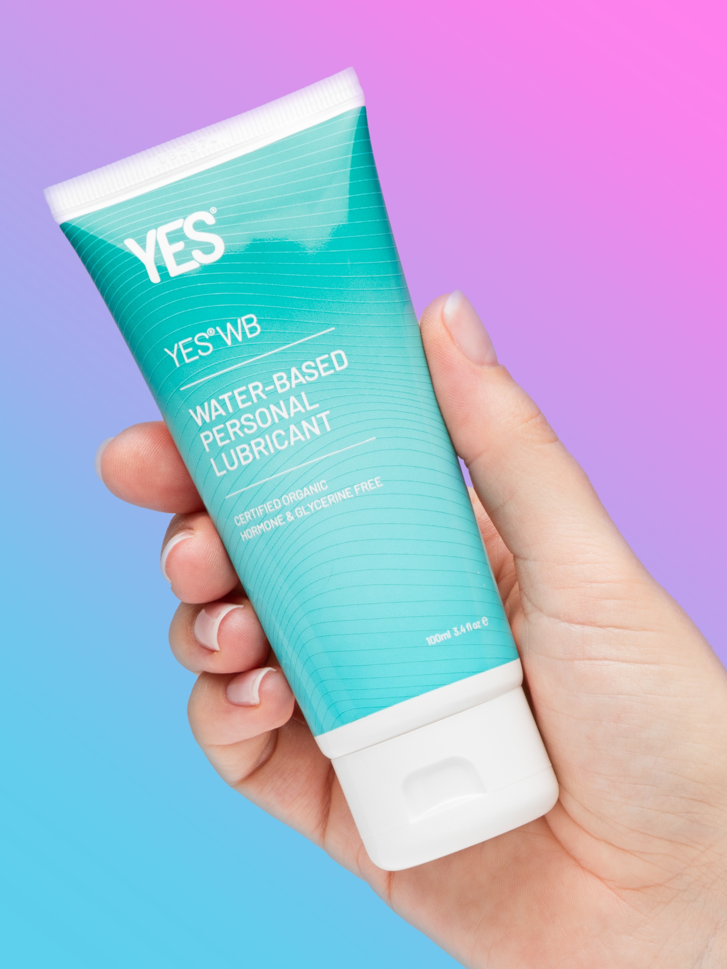 YES Organic Water Based Natural Lubricant 100ml, , hi-res