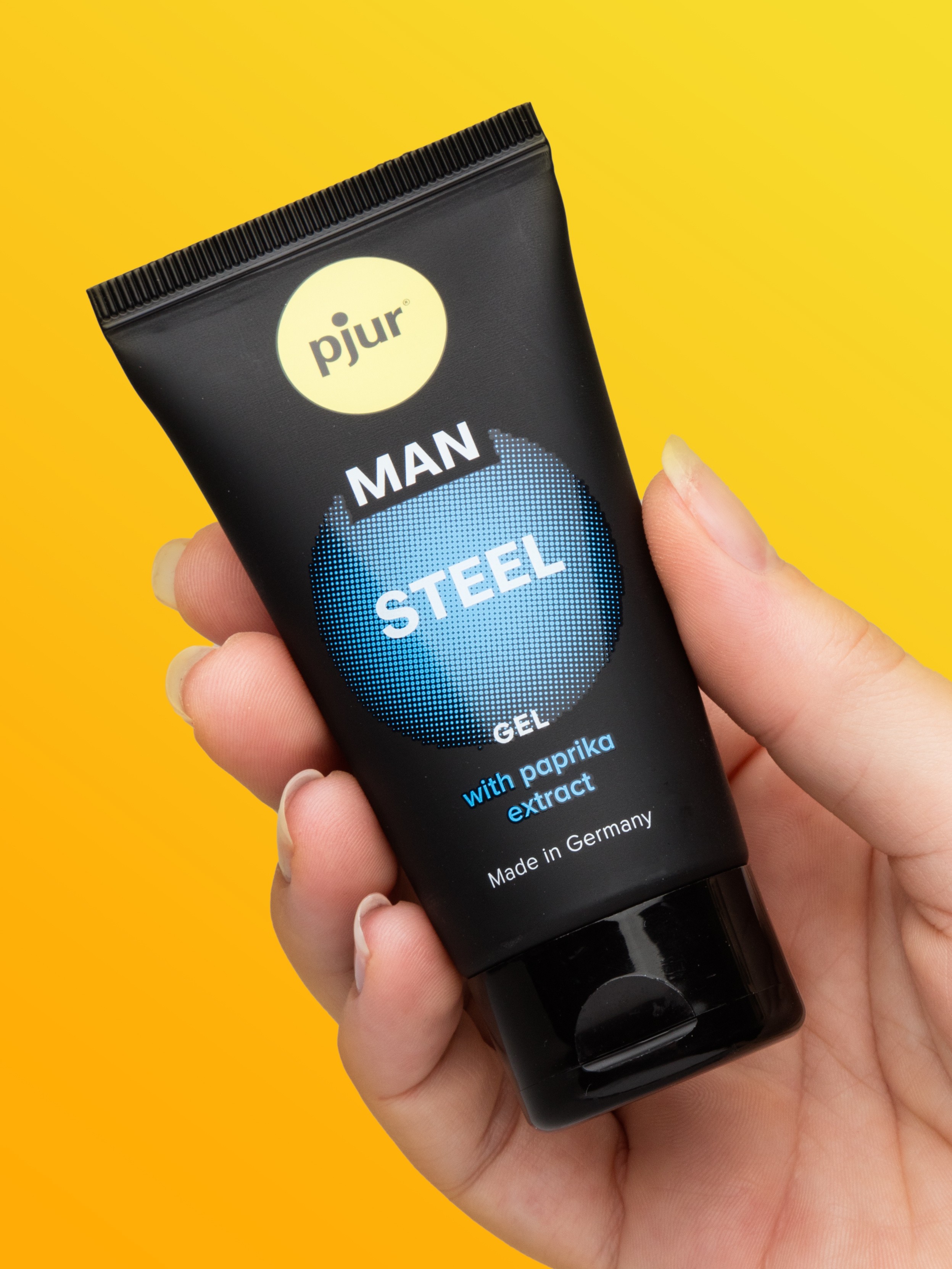 pjur Man Steel Gel with Paprika Extract 50ml, , hi-res