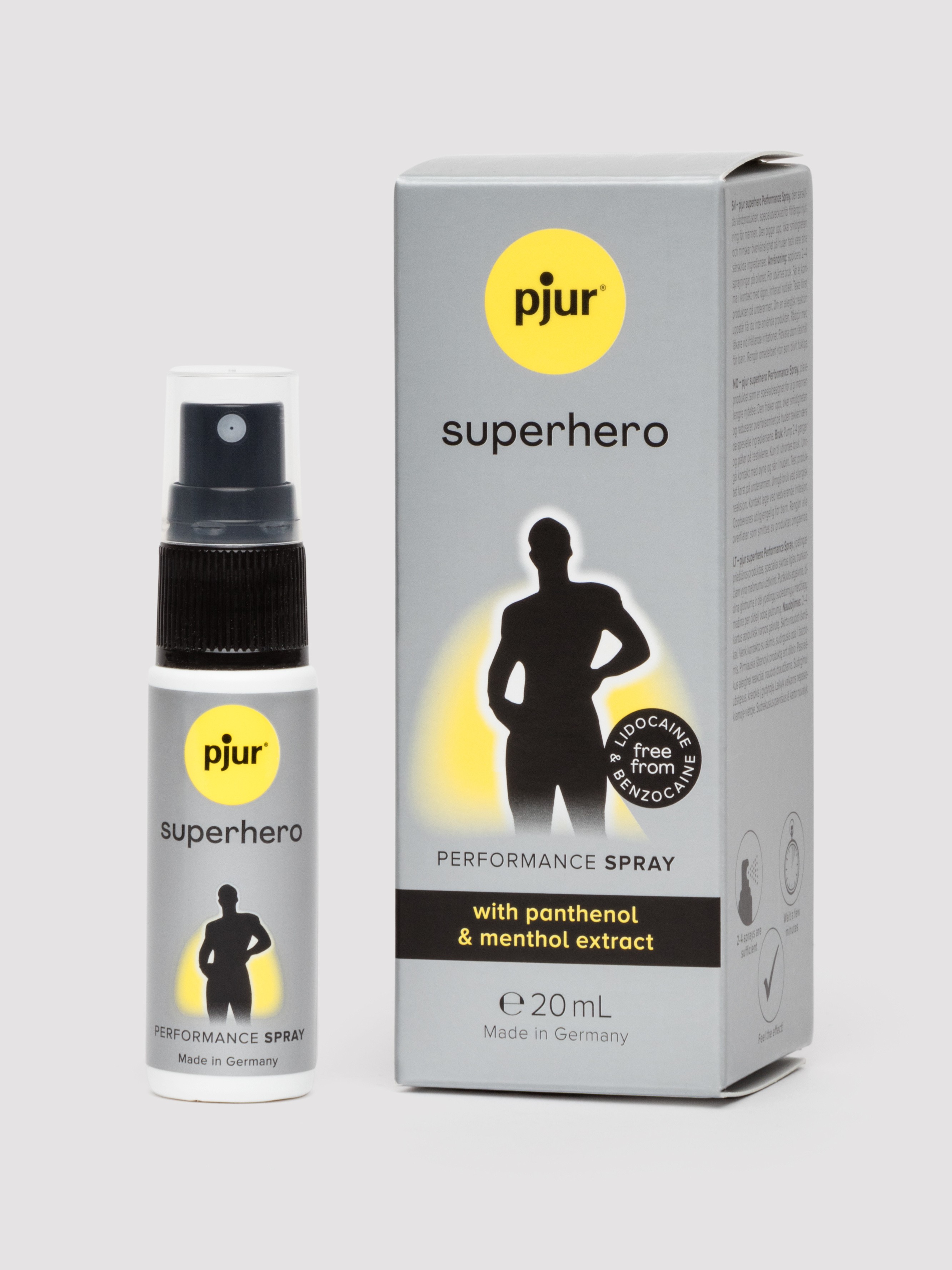 pjur Superhero Performance Spray For Men 20ml, , hi-res