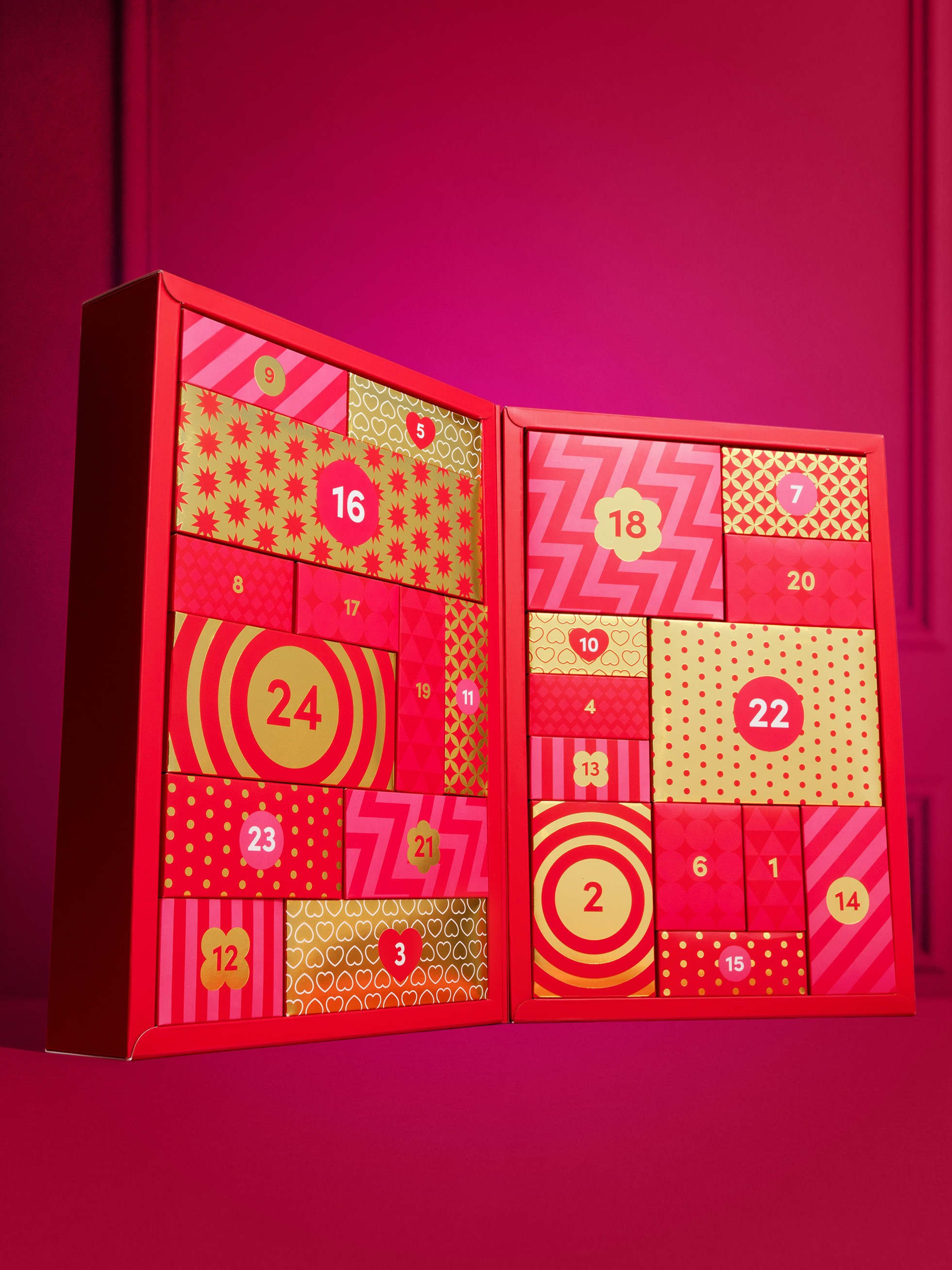 Lovehoney Couple's Advent Calendar (24 Day), Red, vanilla