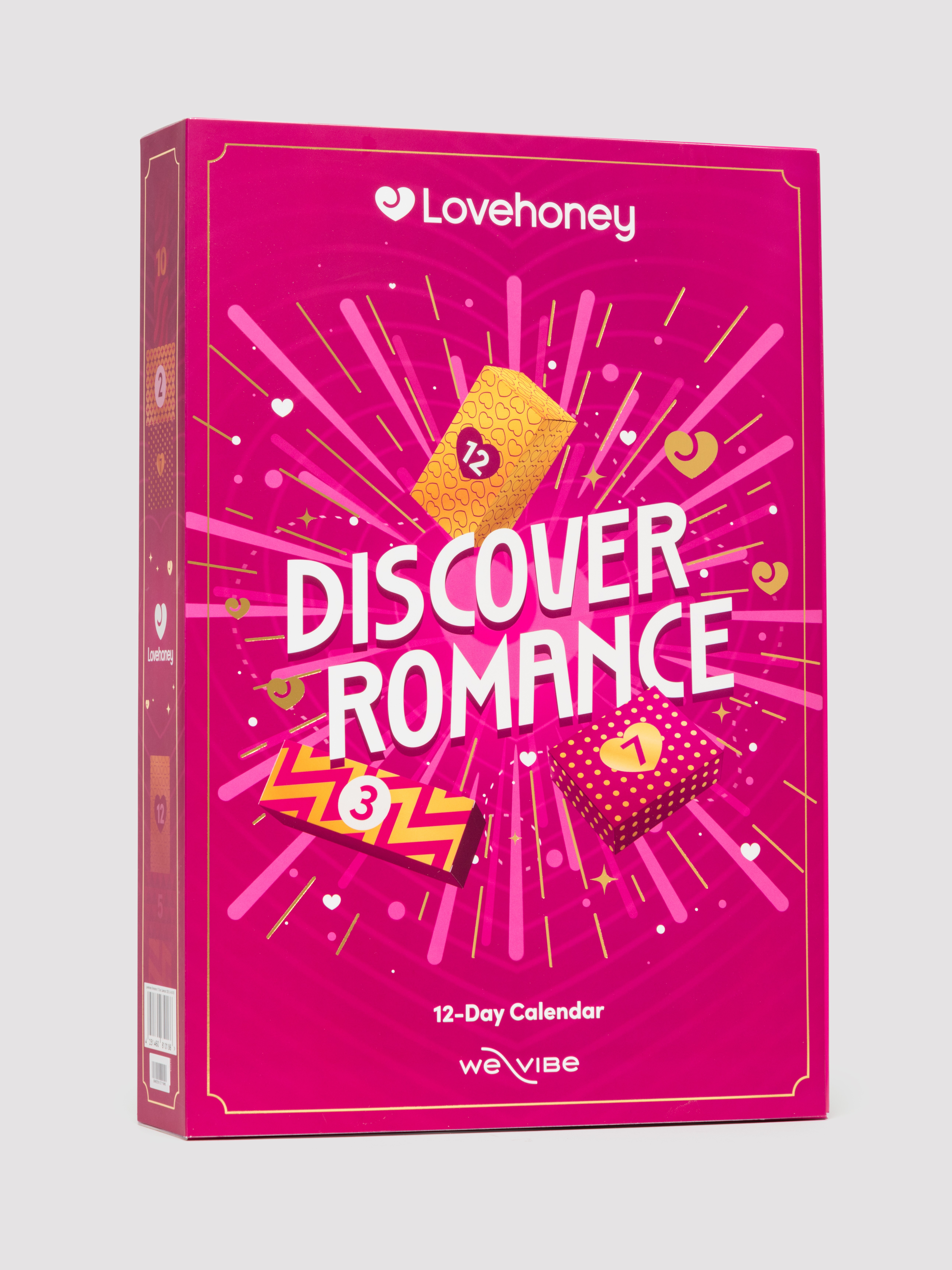 Lovehoney Romance Advent Calendar (12 Day), Pink, hi-res