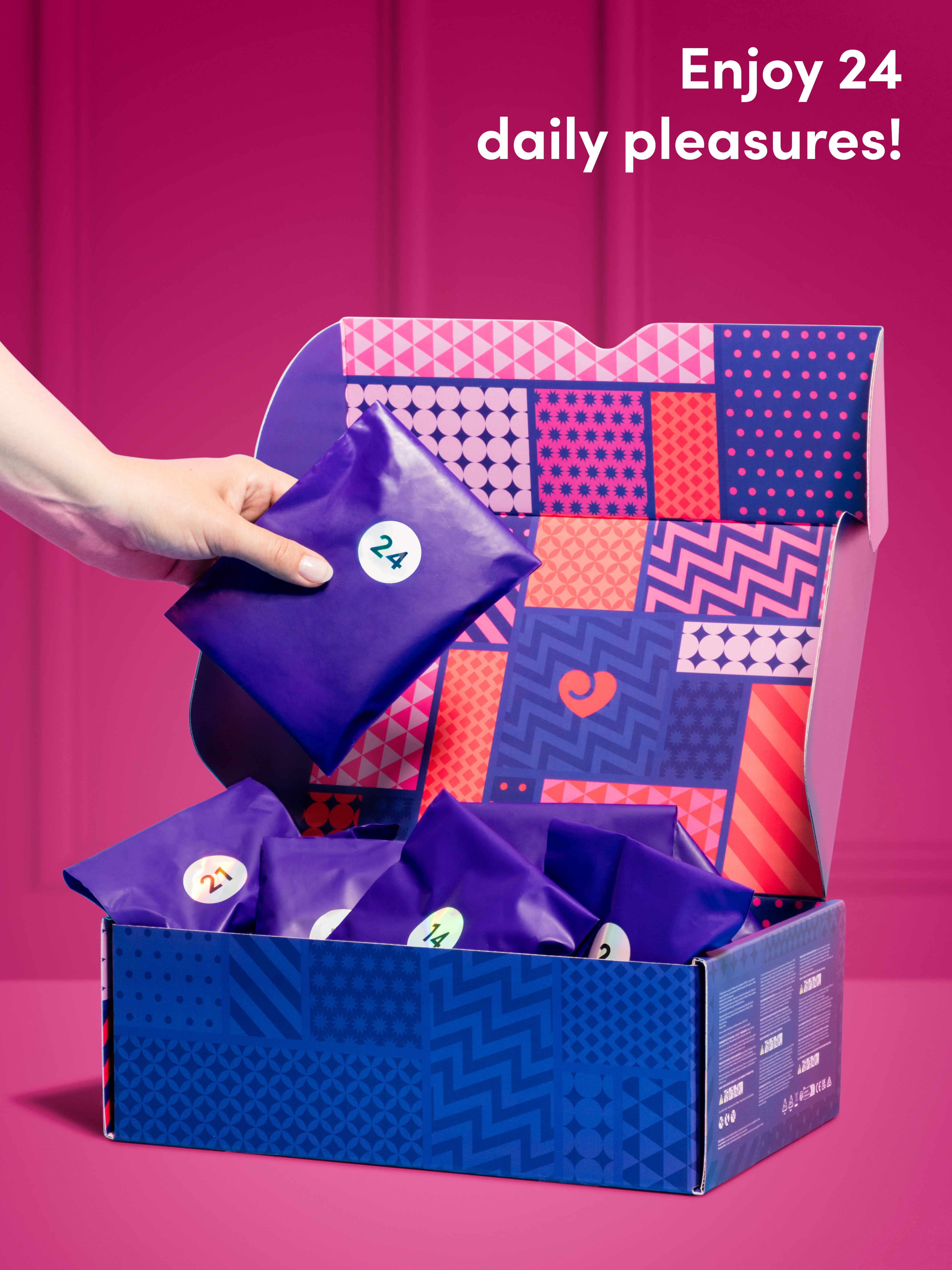 Lovehoney Enjoy Gift Set (24 Piece), Purple, hi-res