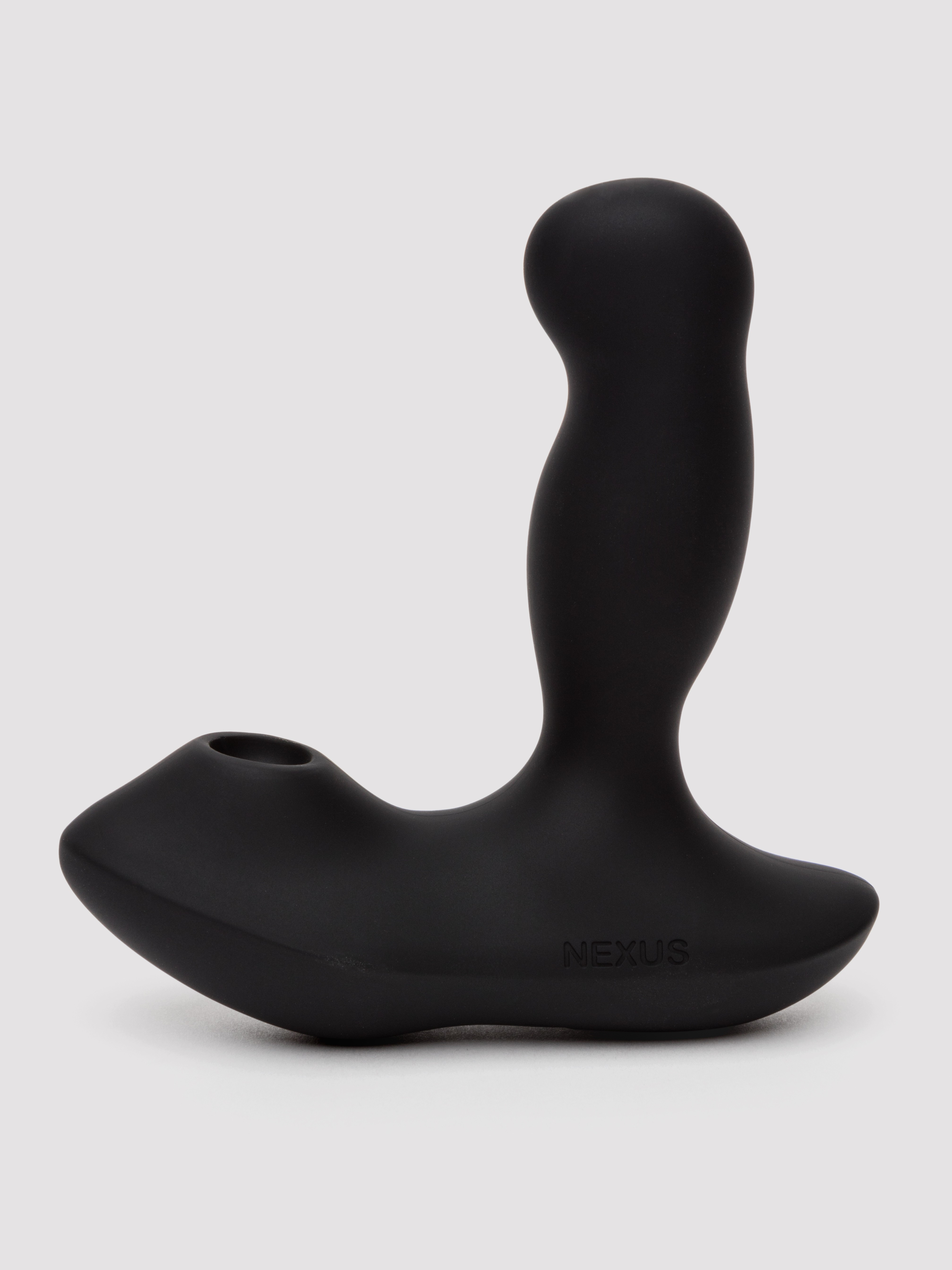Nexus Revo Air Dual Stimulation Prostate Massager, Black, hi-res