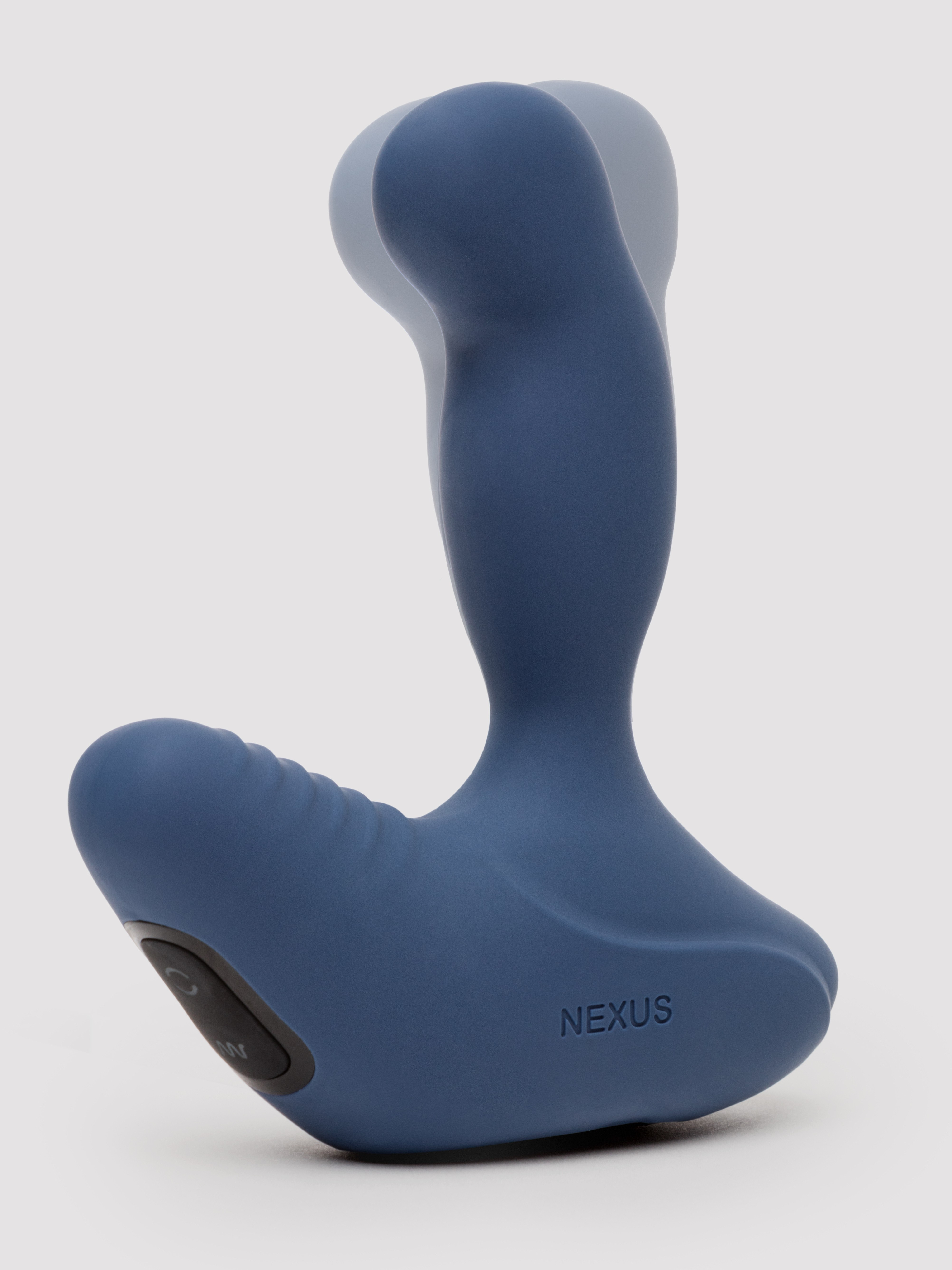 Nexus Revo Blue Rechargeable Rotating Prostate Massager, Blue, hi-res