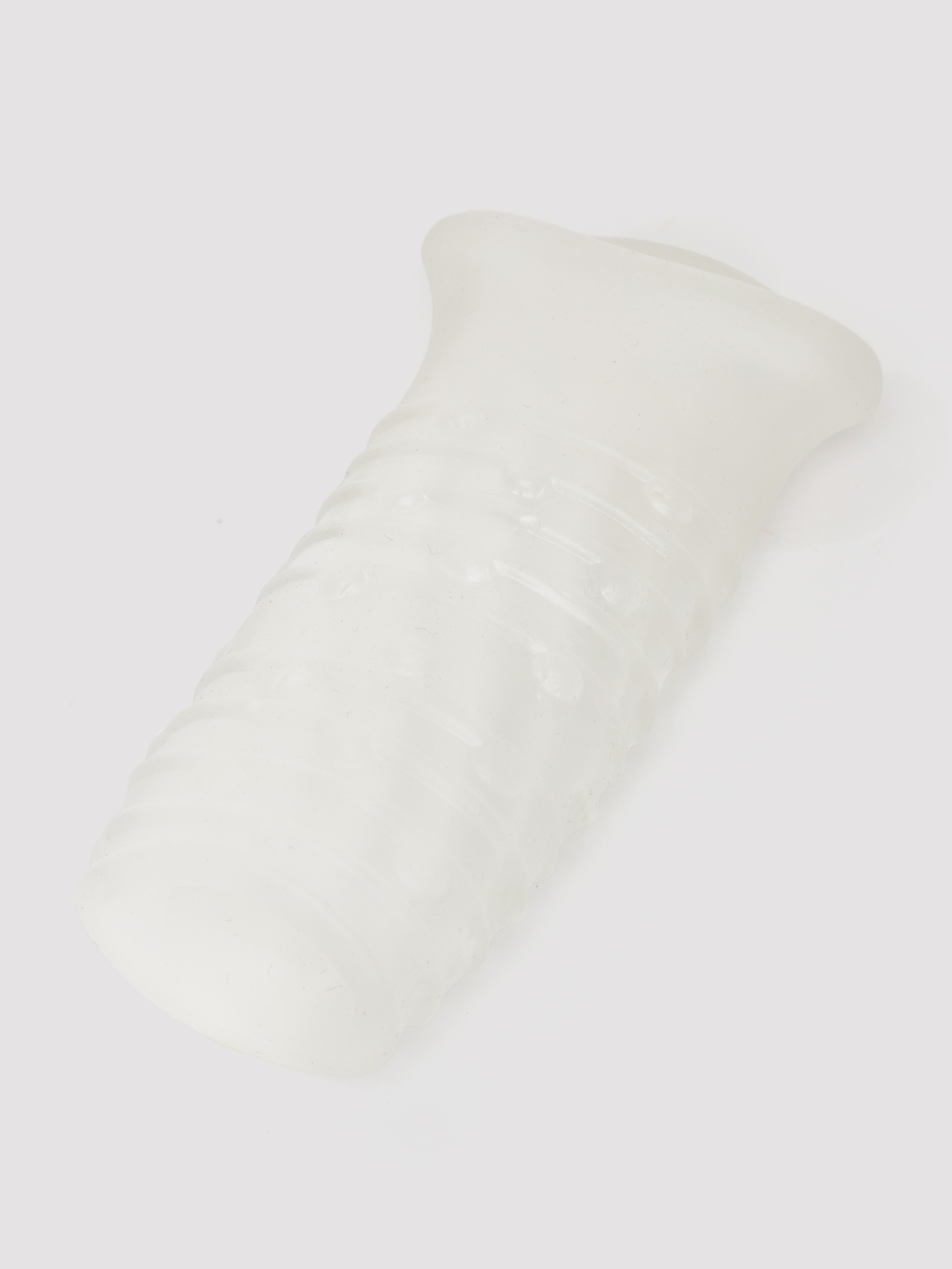 Lovehoney Mega Mighty Uncut Penis Sleeve with Ball Loop, White, hi-res