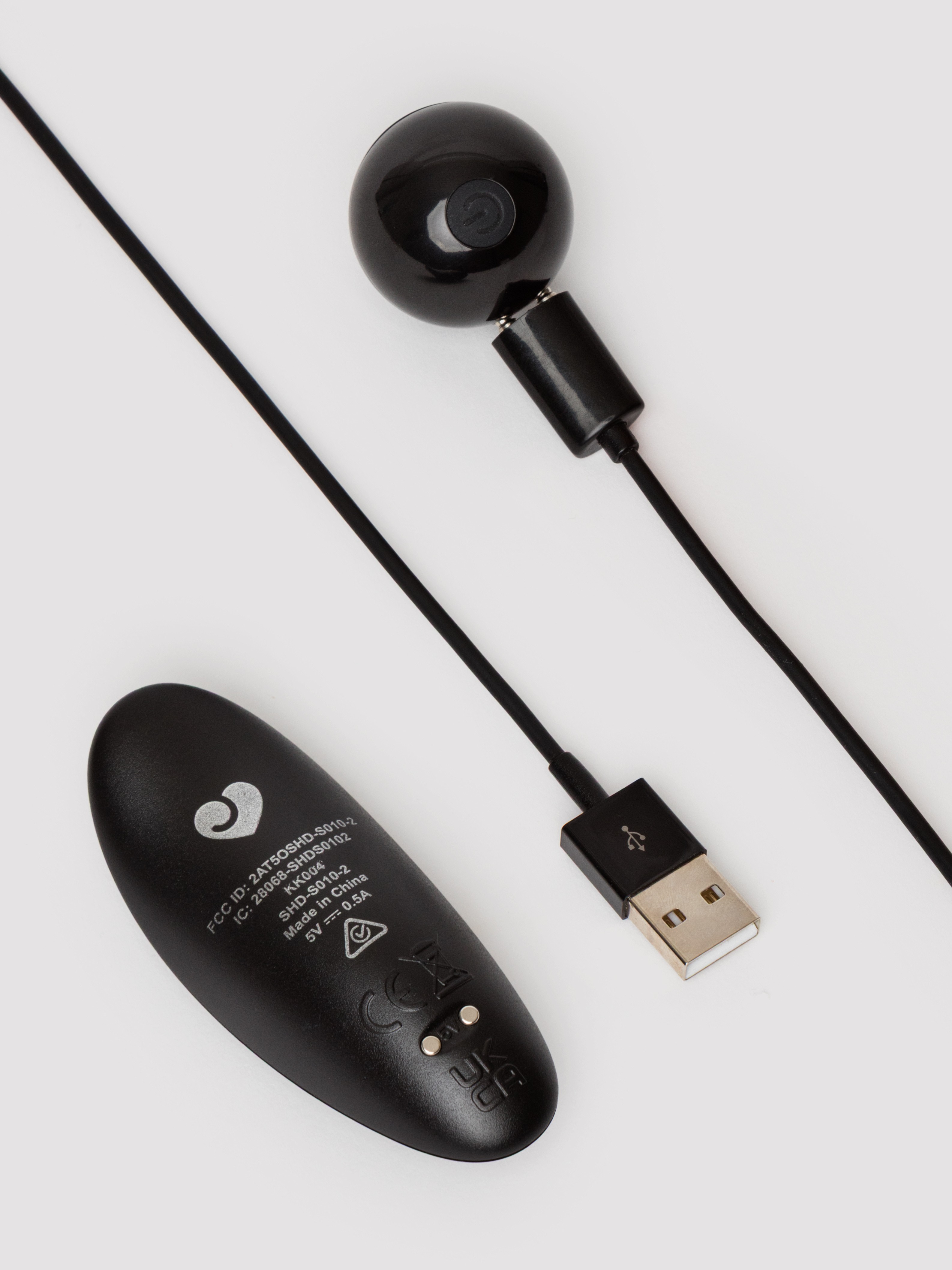 Lovehoney Rechargeable Remote Control Vibrating Kegel Ball Set, Black, hi-res