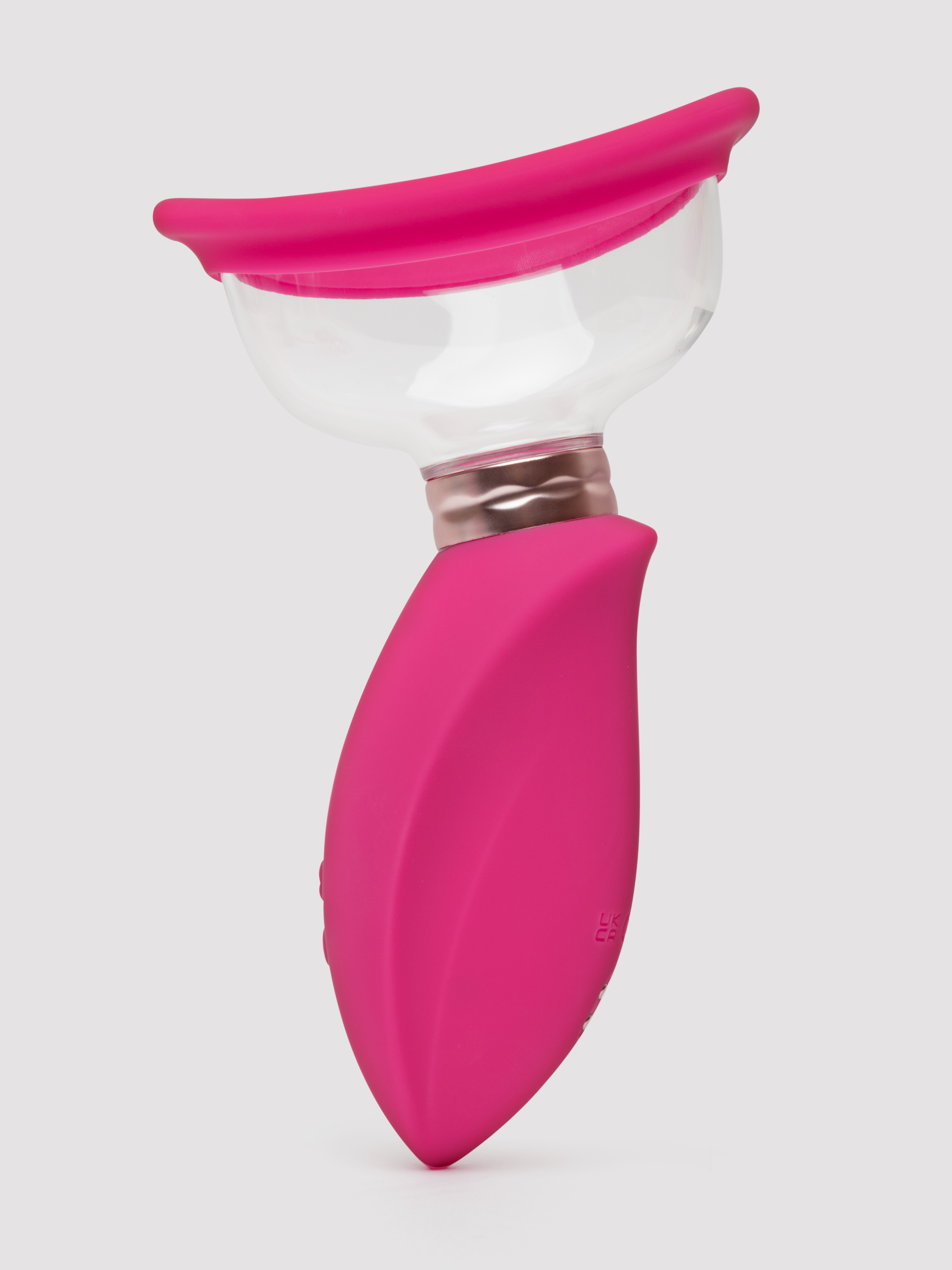 Pumped Arousing Automatic Rechargeable Vulva, Clitoral, Nipple & Breast Pump, Pink, hi-res