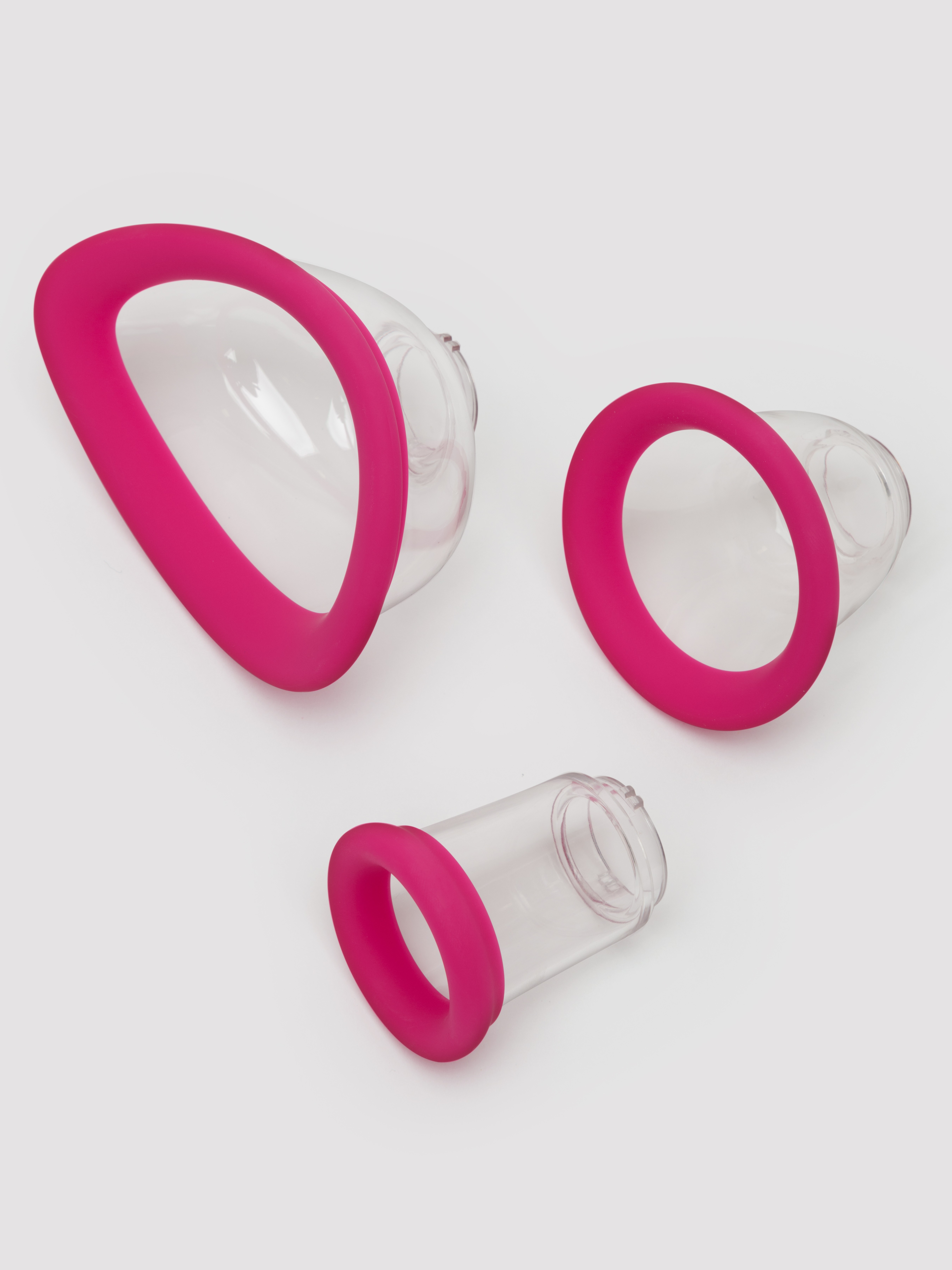 Pumped Arousing Automatic Rechargeable Vulva, Clitoral, Nipple & Breast Pump, Pink, hi-res