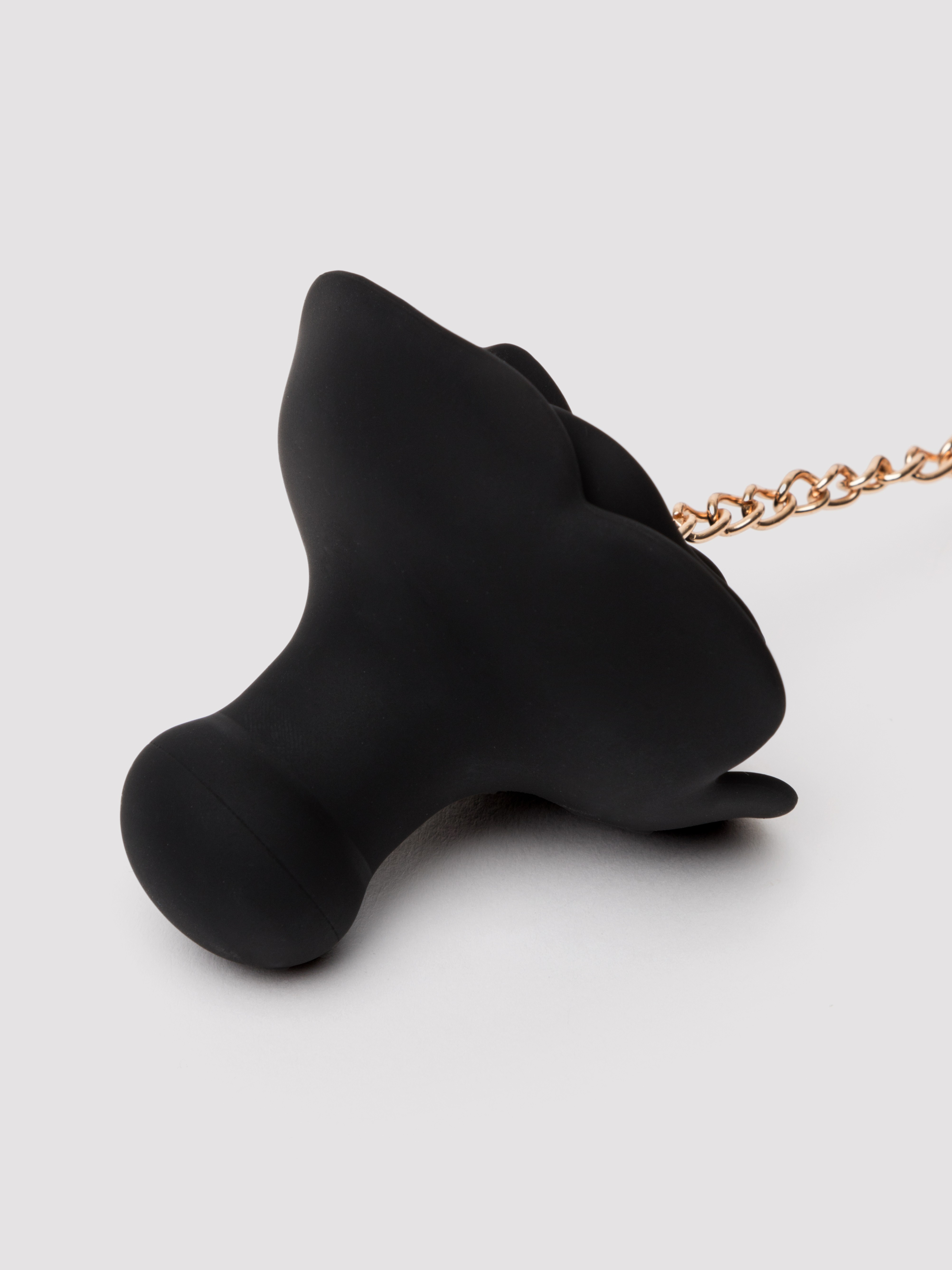 TABOOM Dona Rose Ball Gag with Plug, Black, hi-res