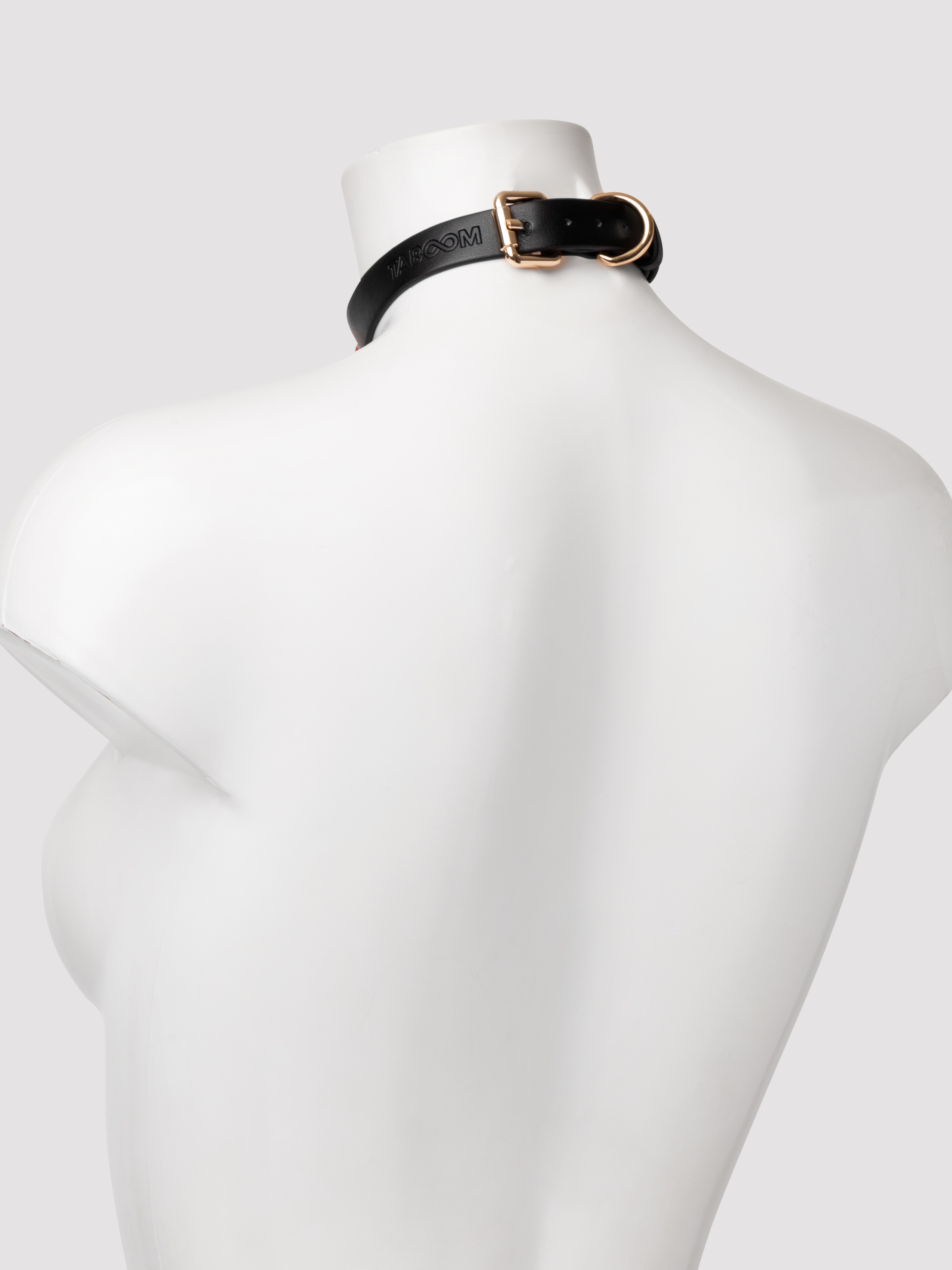 TABOOM Wild Roses Collar & Leash, Black, hi-res