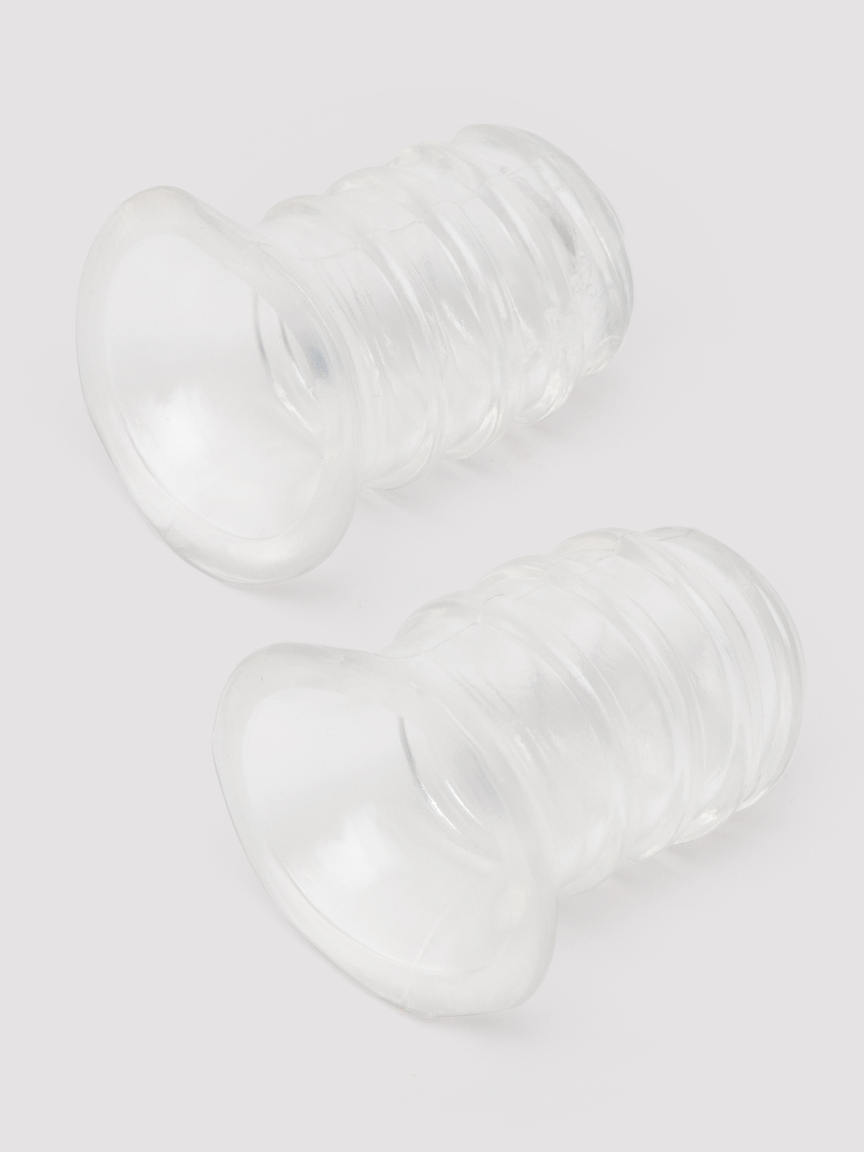 Oxballs H&uuml;nkyjunk Intense Grip Nipple Suckers, Clear, hi-res