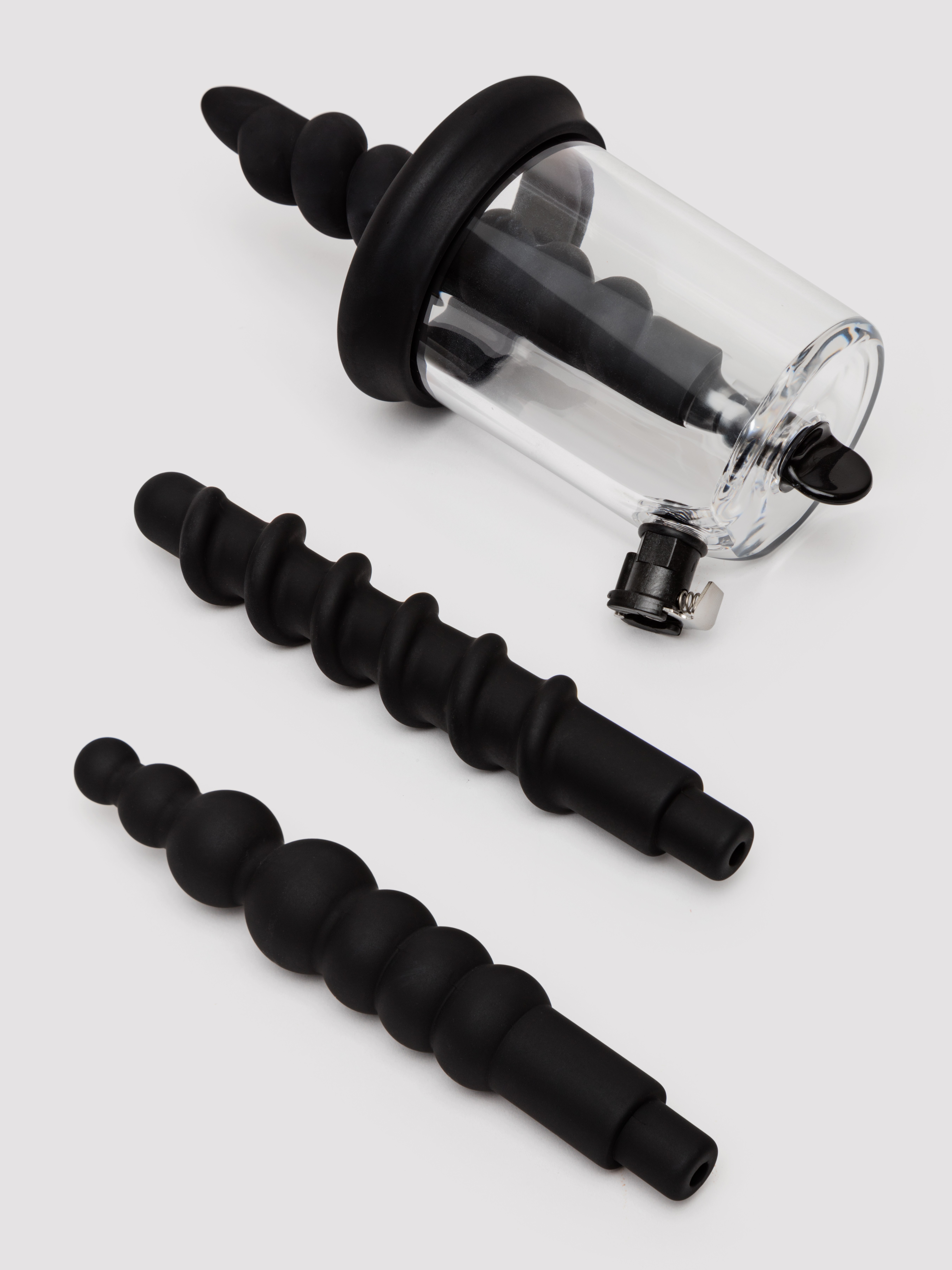 Automatic Rechargeable Rosing Pump with Interchangeable Plugs, Blue, hi-res