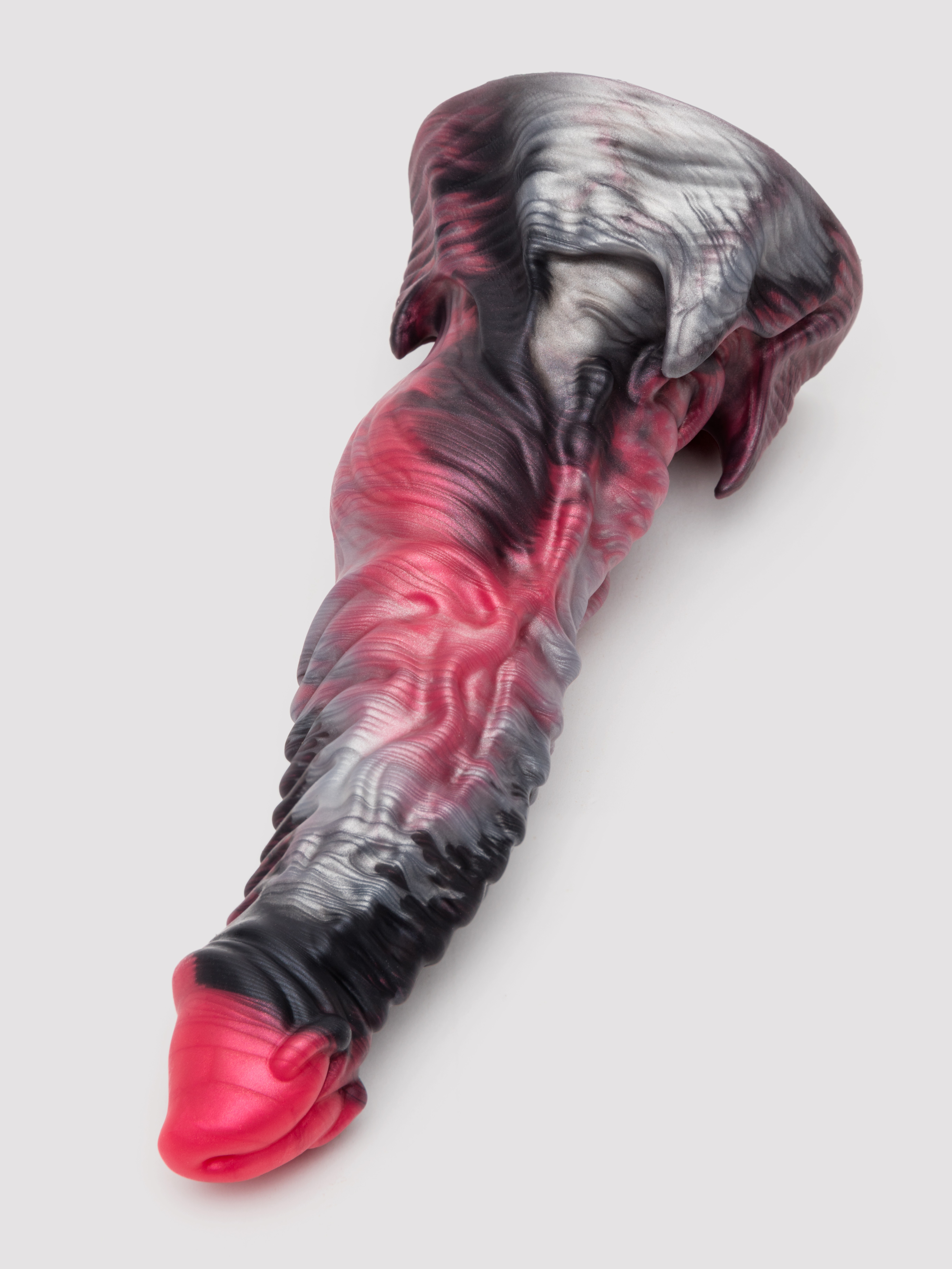 Creature Cocks Hades Silicone Dildo, Red, hi-res