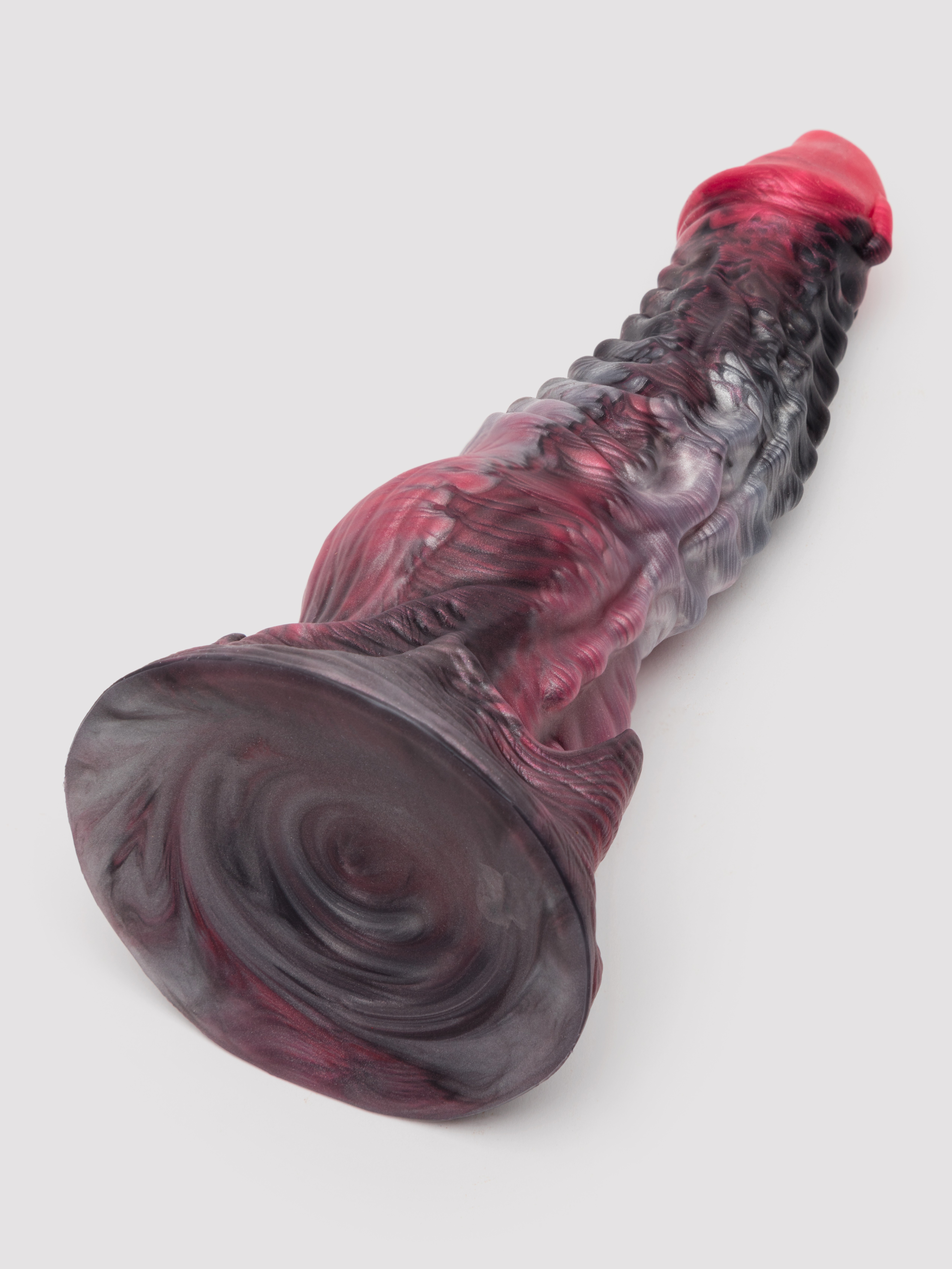 Creature Cocks Hades Silicone Dildo, Red, hi-res