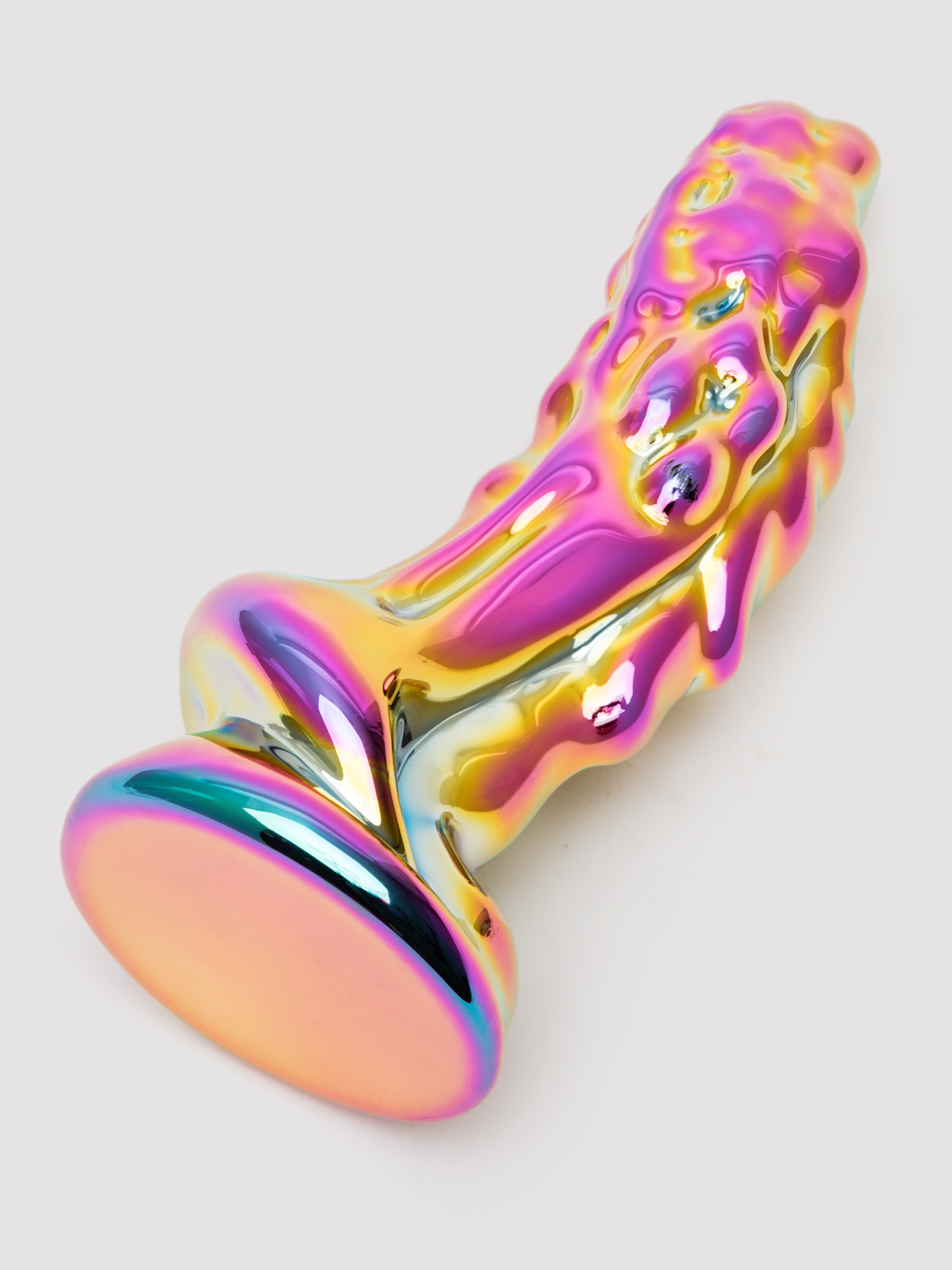 Creature Cocks Dragon Glass Dildo, Pink, hi-res