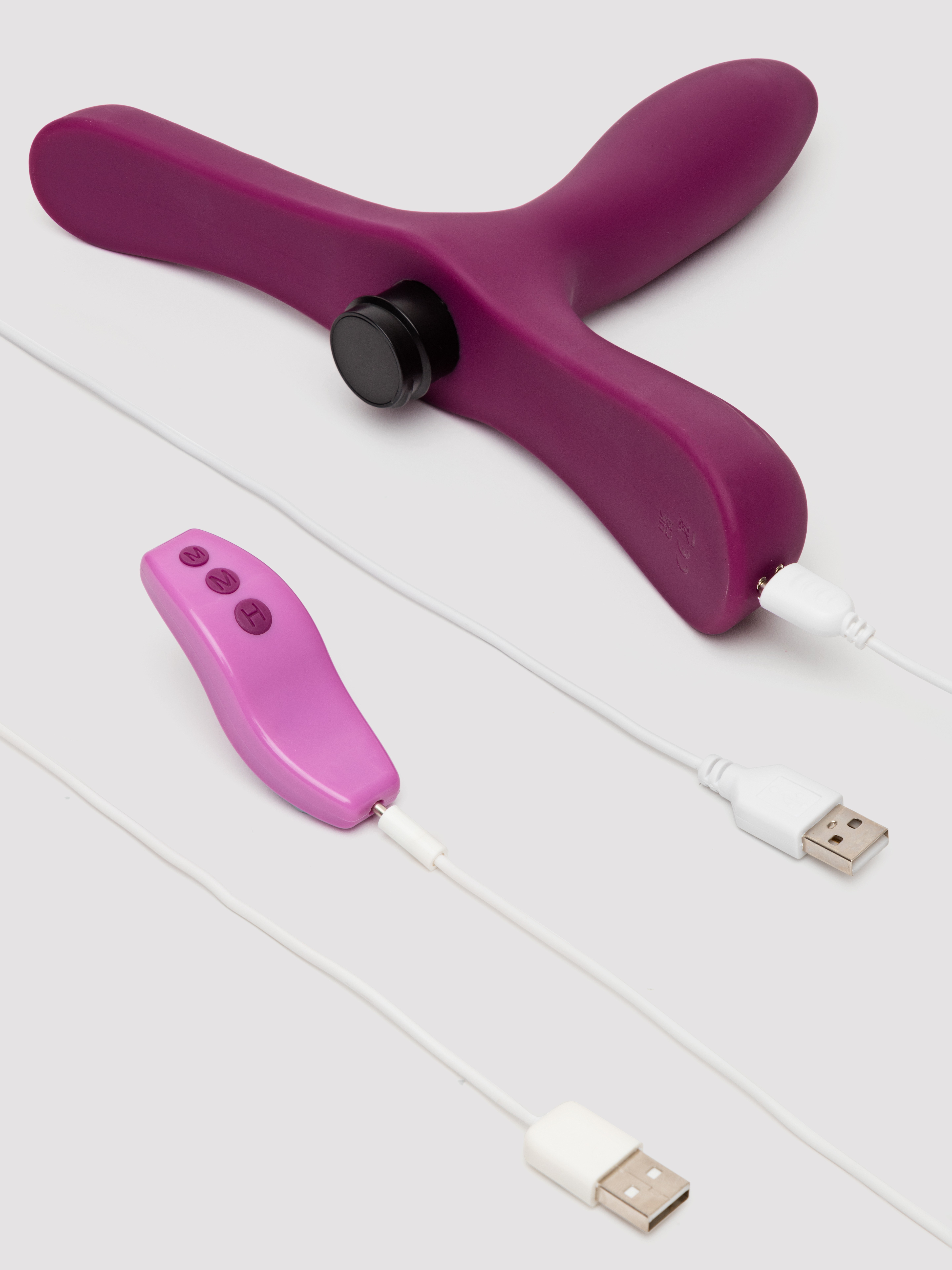 Bouncy Bliss Sit-On Inflatable Remote Control Moving Vibrator, Purple, hi-res