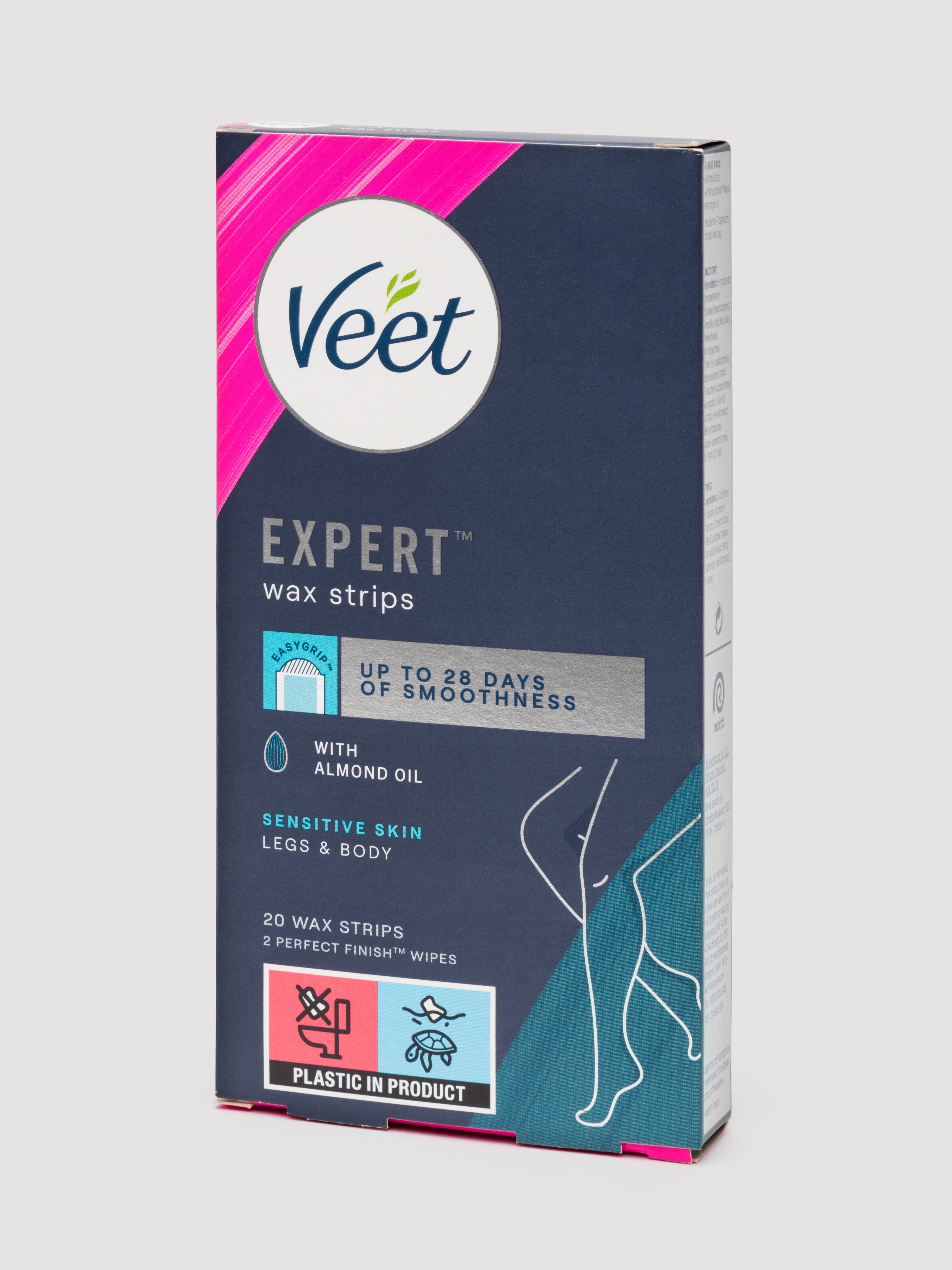 Veet Expert Wax Strips Sensitive (20 Strips), , hi-res