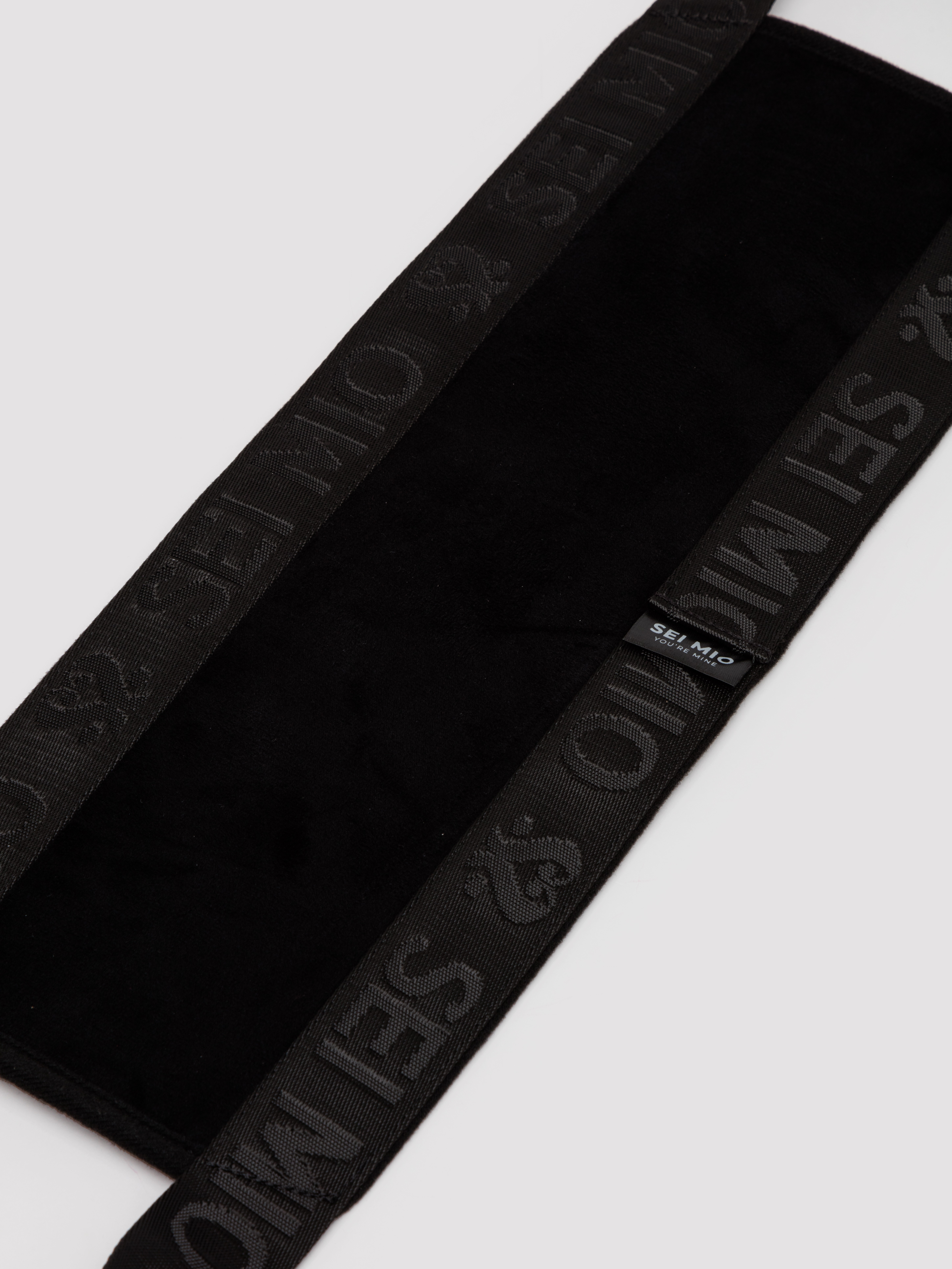 SEI MIO Behind Closed Doors Adjustable Door Hanging Sex Swing, Black, hi-res