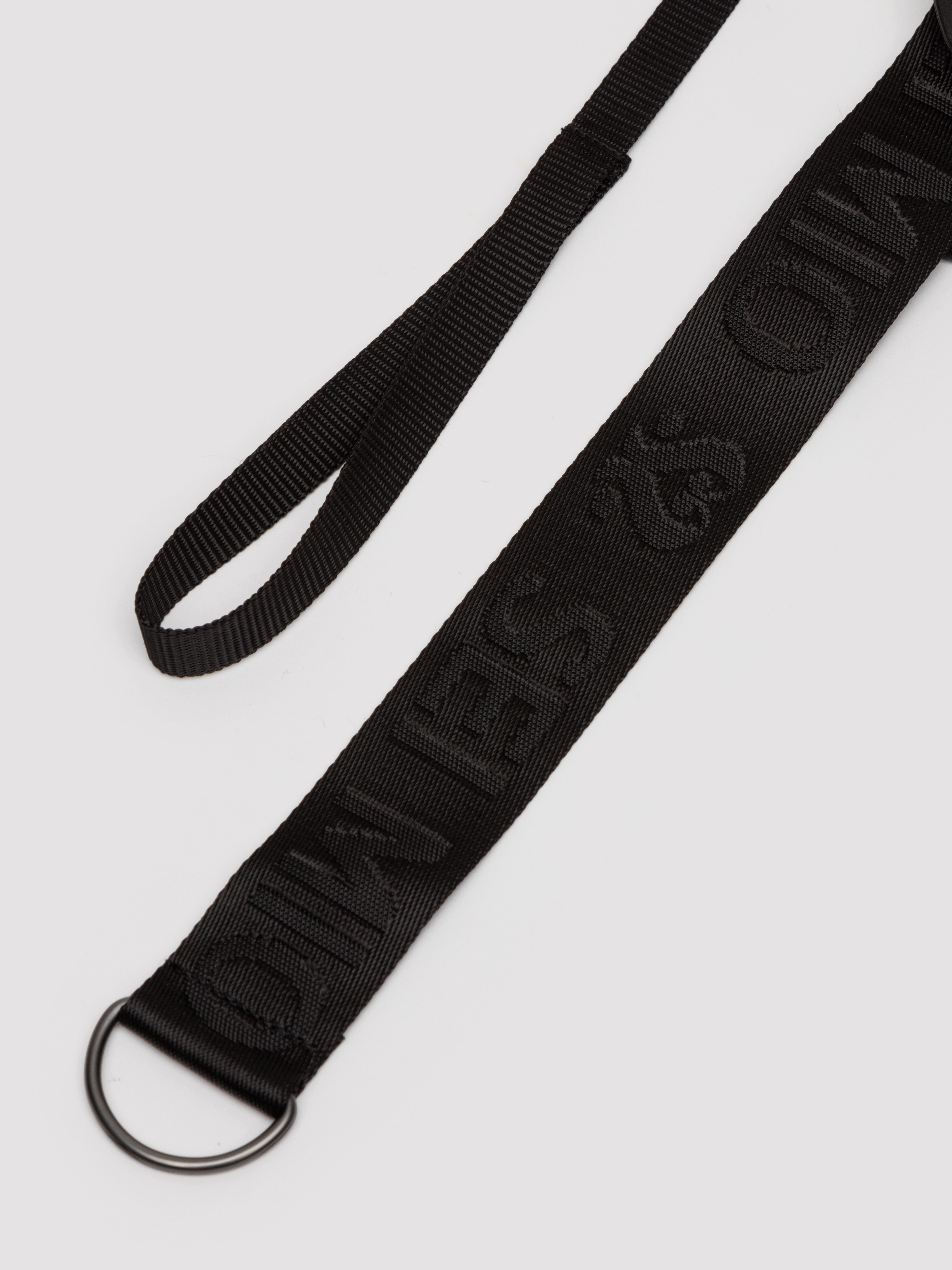 SEI MIO Neck Firmly in Check Adjustable Neck and Wrist Restraint Kit, Black, hi-res