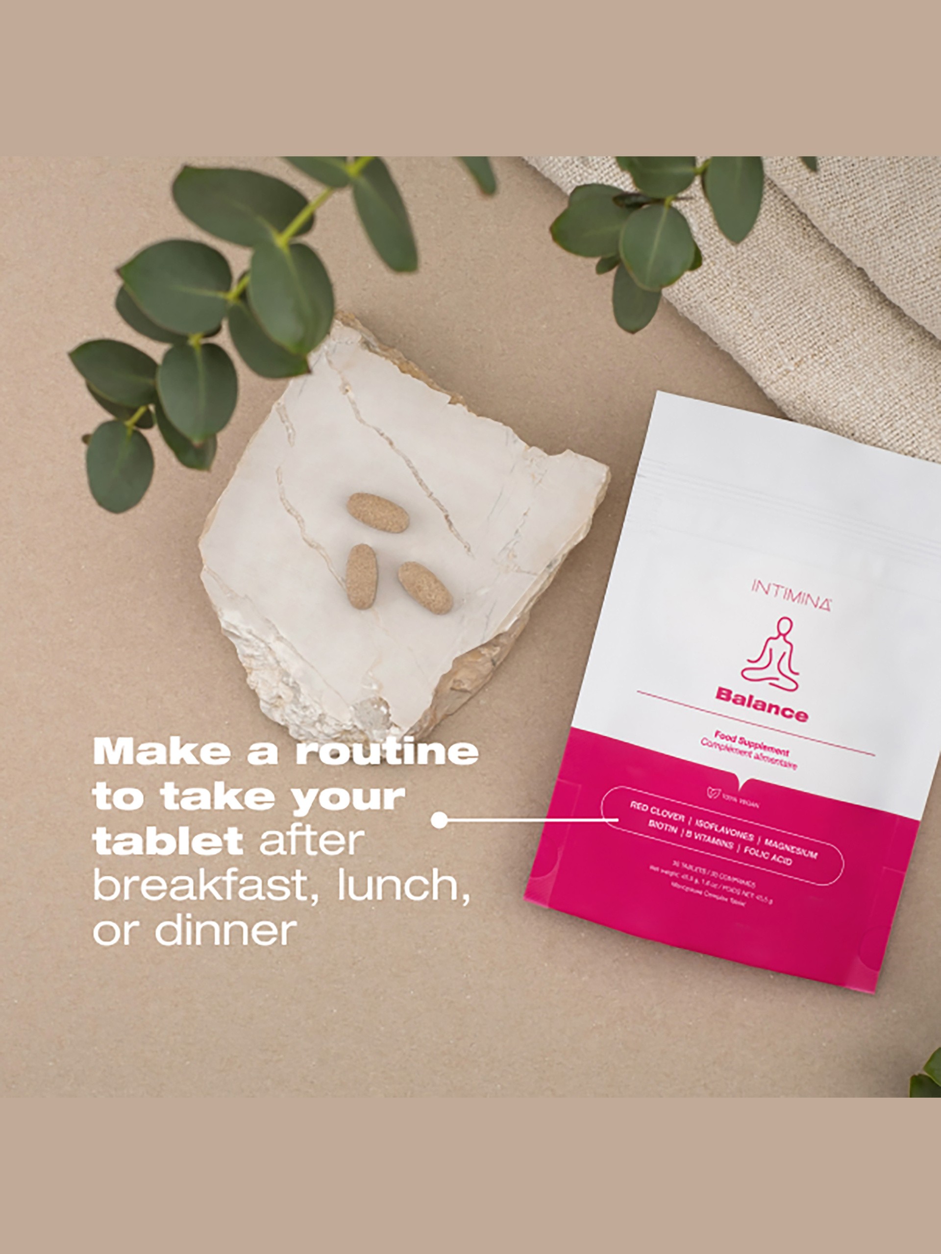Intimina Balance Food Supplement for Her (x30 Tablets), , hi-res