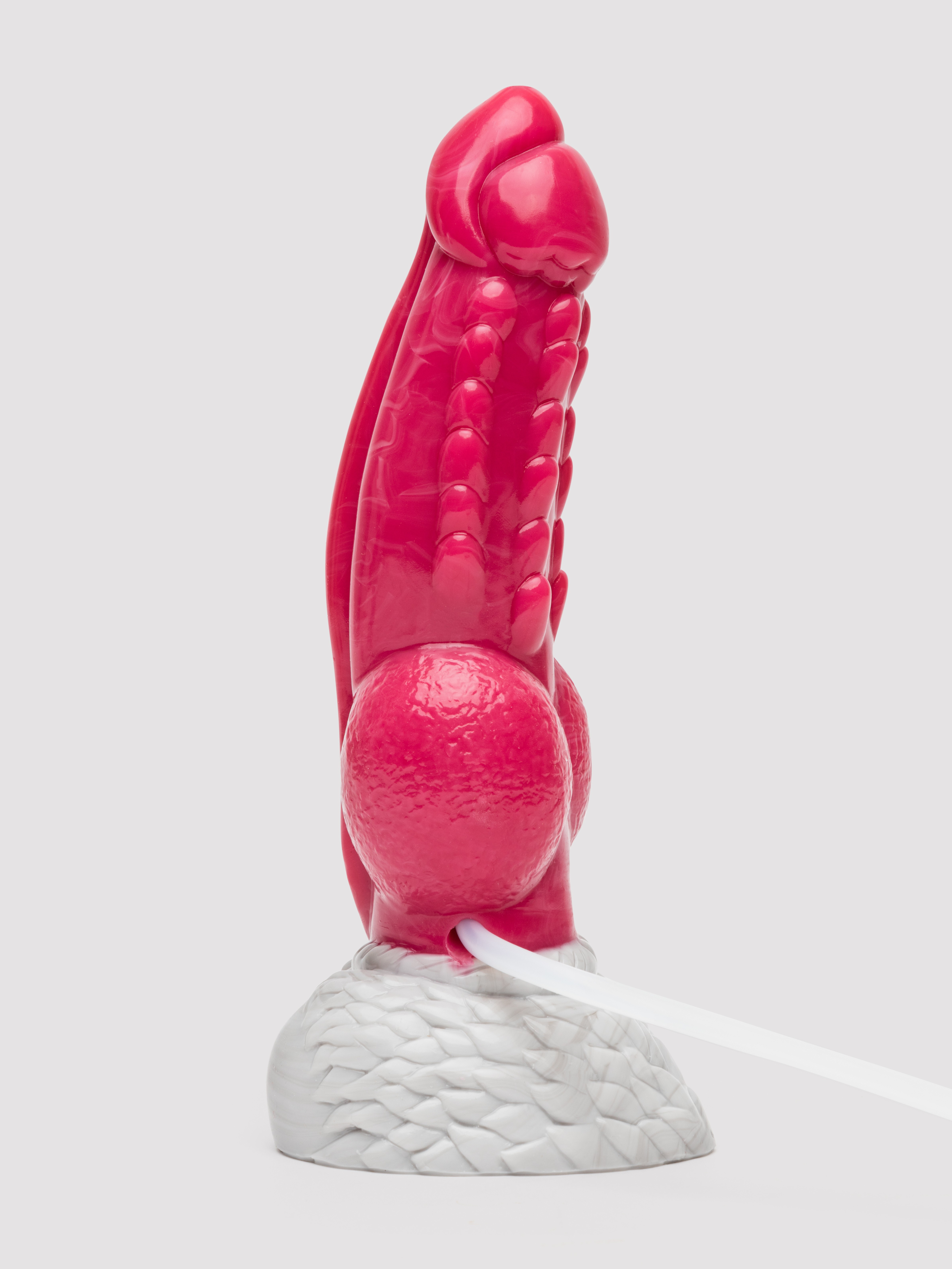 Creature Cocks Resurrector Phoenix Squirting Silicone Dildo, Red, hi-res