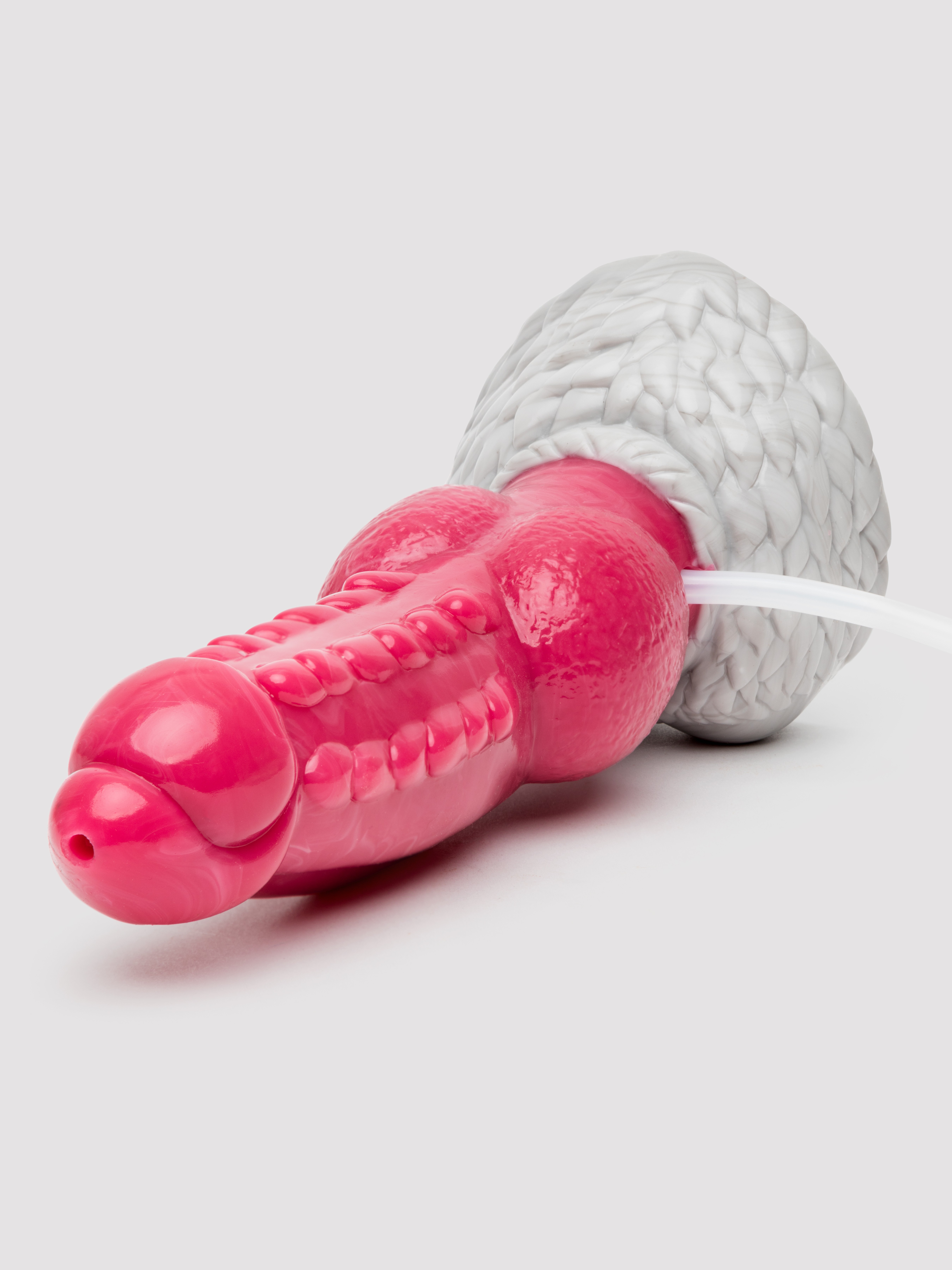 Creature Cocks Resurrector Phoenix Squirting Silicone Dildo, Red, hi-res