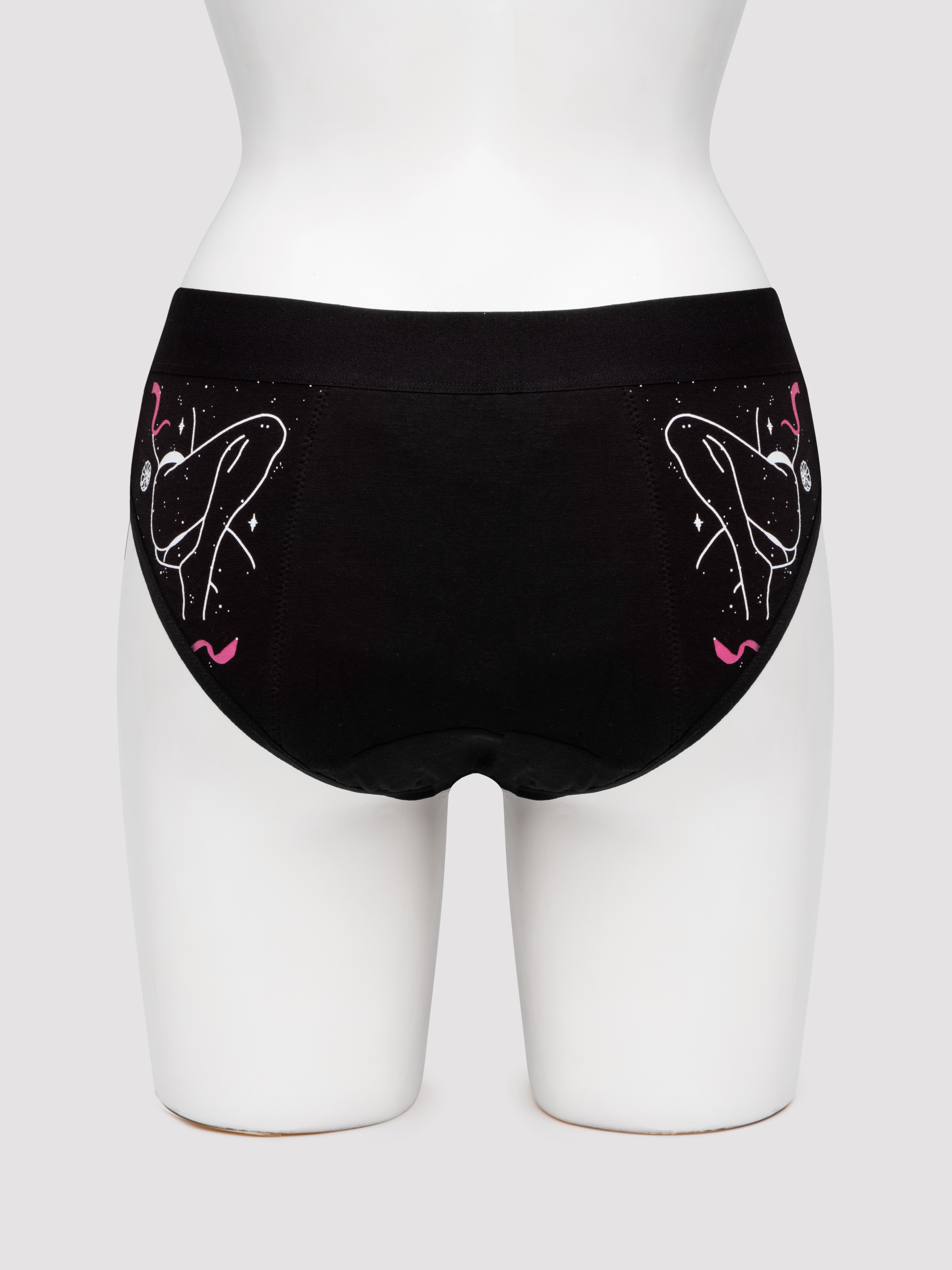 Intimina Bloom Period Underwear (1 Pack), Black, hi-res