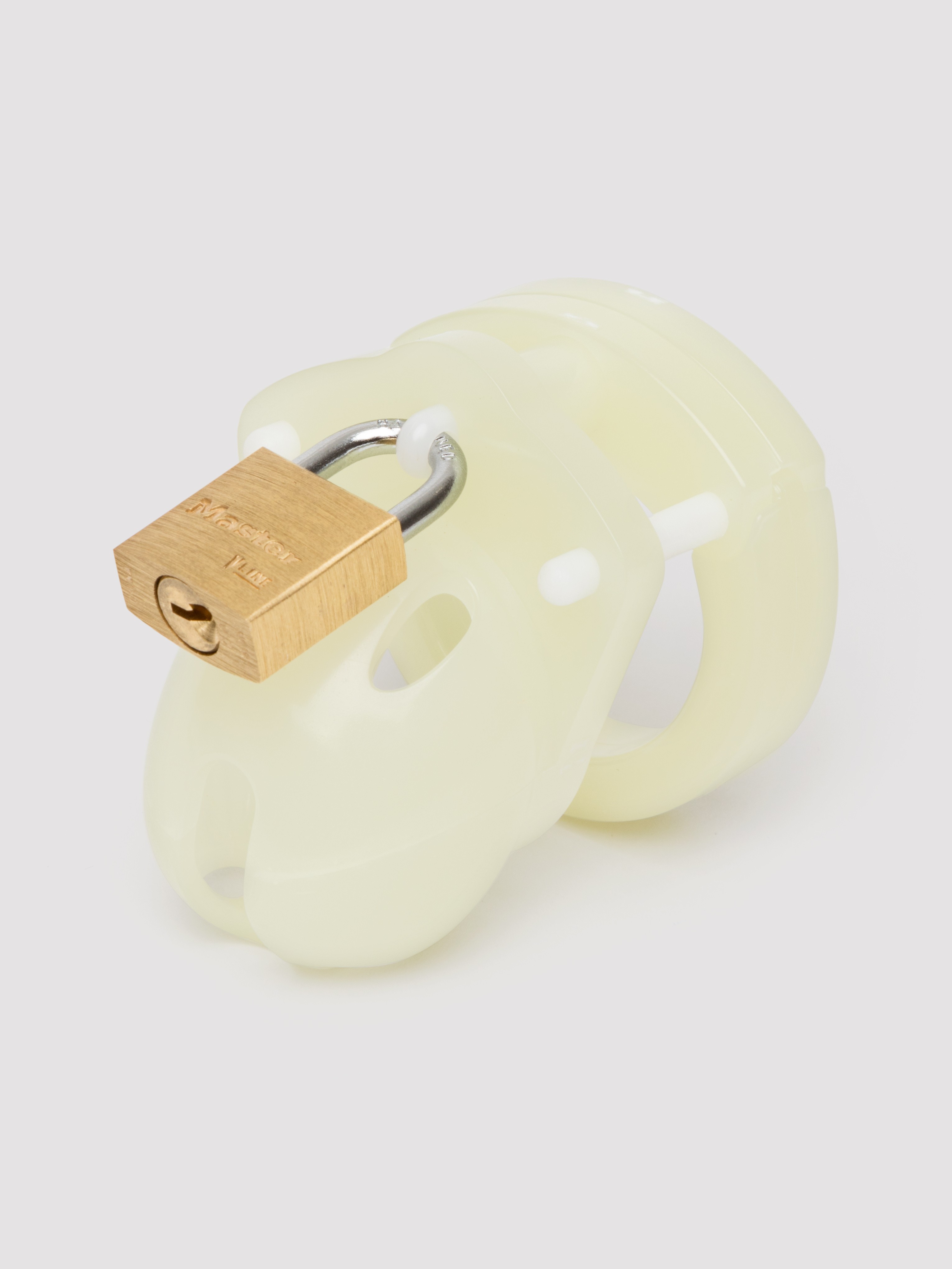 Image of CB-X Mini Me Glow-In-The-Dark Chastity Cage Kit - Green