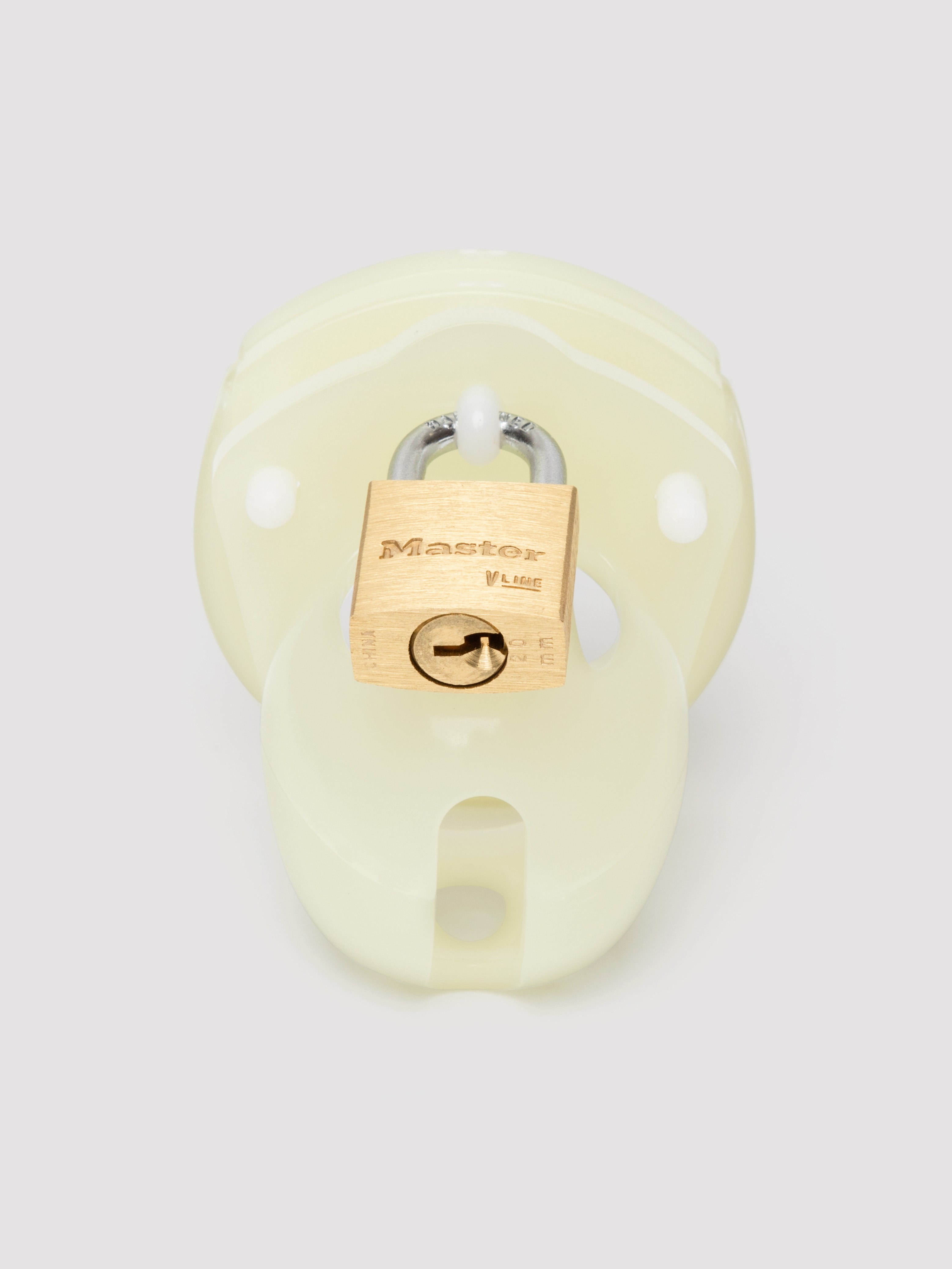 CB-X Mini Me Glow-In-The-Dark Chastity Cage Kit, Green, hi-res