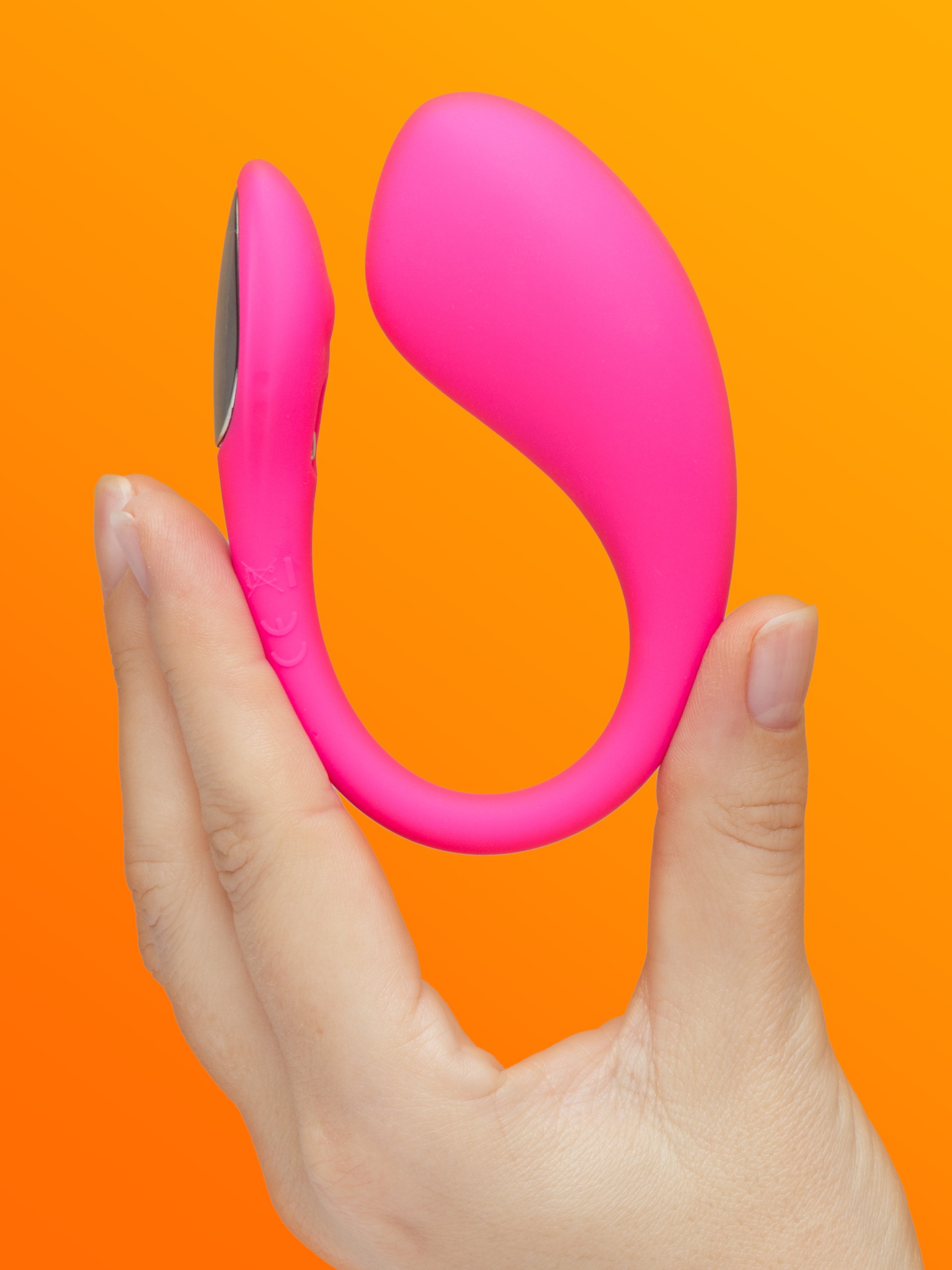 Lovense Lush 4 App Controlled Vibrating Egg, Pink, hi-res