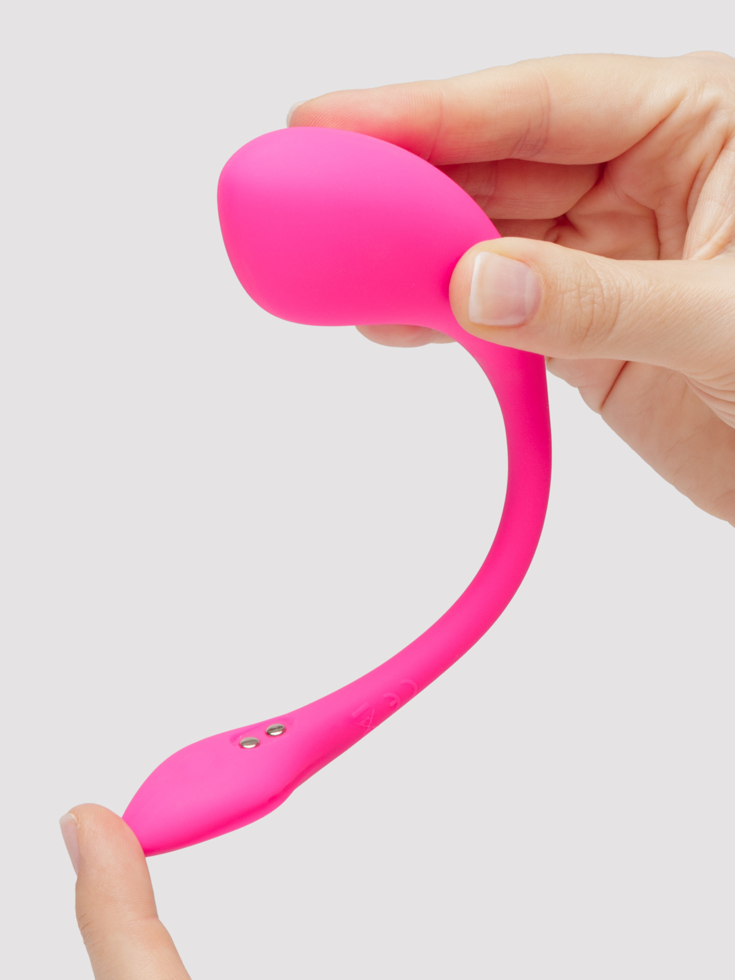 Lovense Lush 4 App Controlled Vibrating Egg, Pink, hi-res