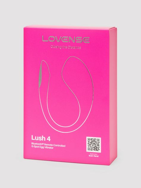 Lovense Lush 4 App Controlled Vibrating Egg
