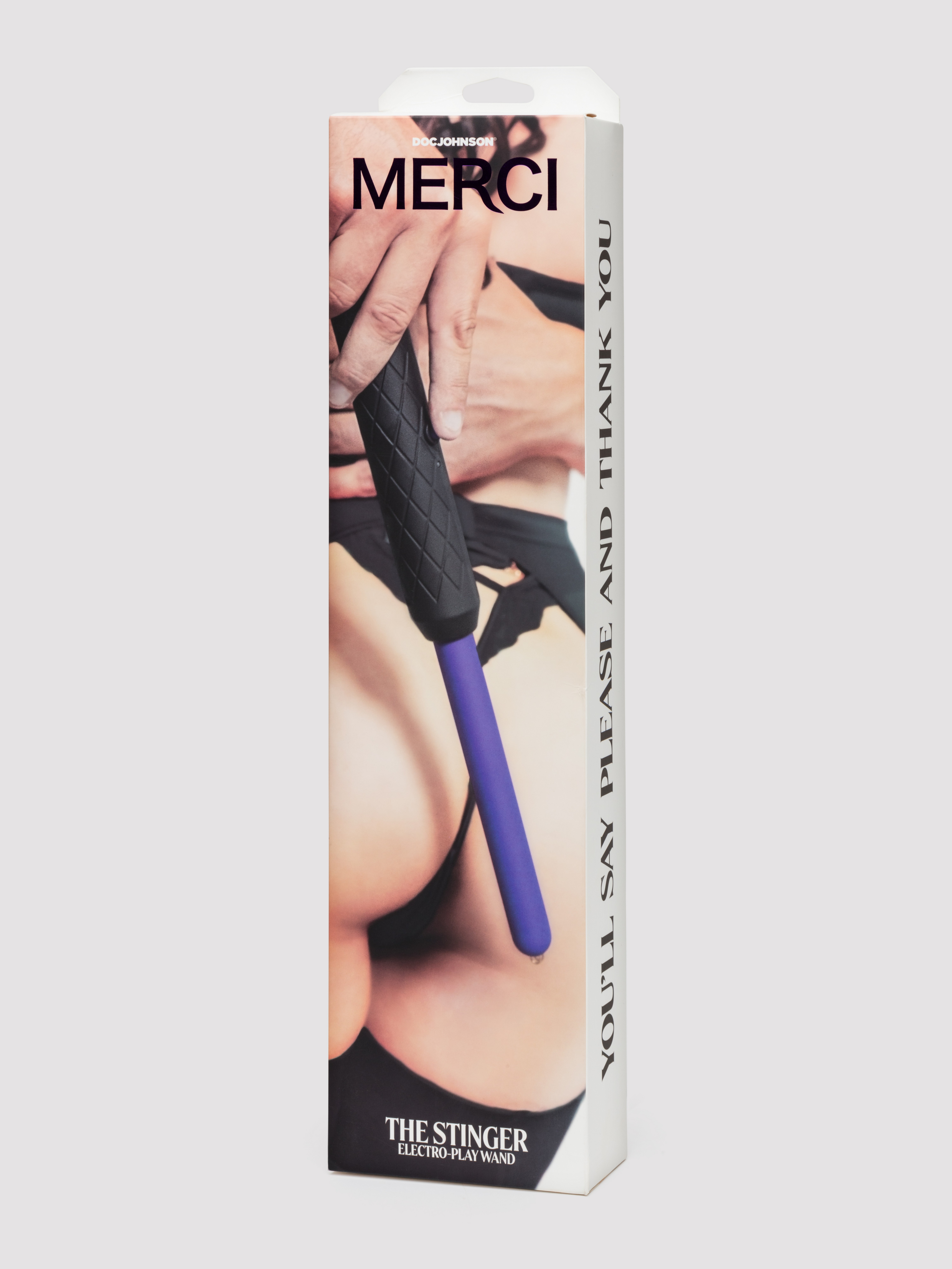 Doc Johnson Merci The Stinger Electro Play Wand, Purple, hi-res