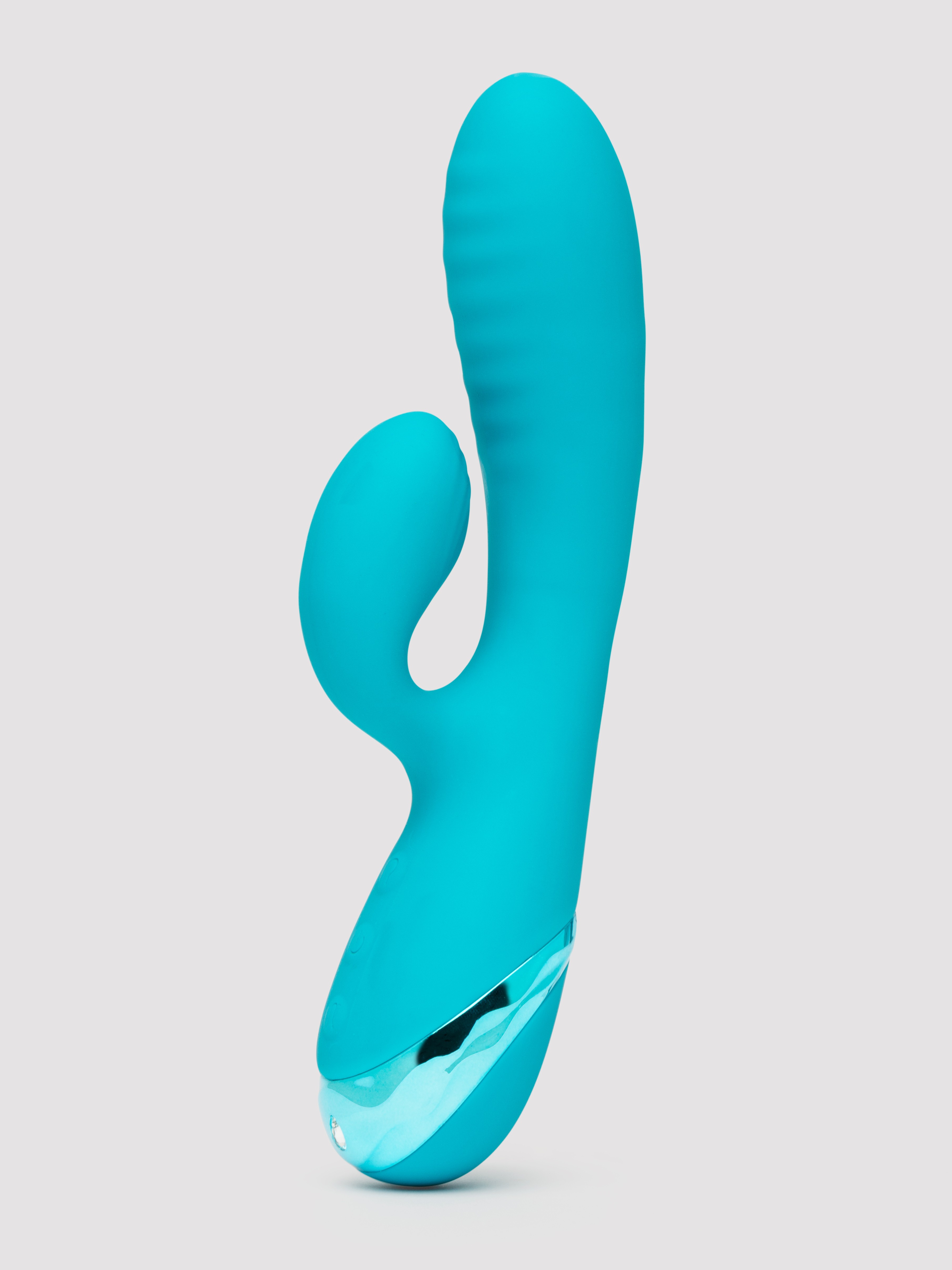 Image of Loveline Inflatable Rabbit Vibrator - Blue