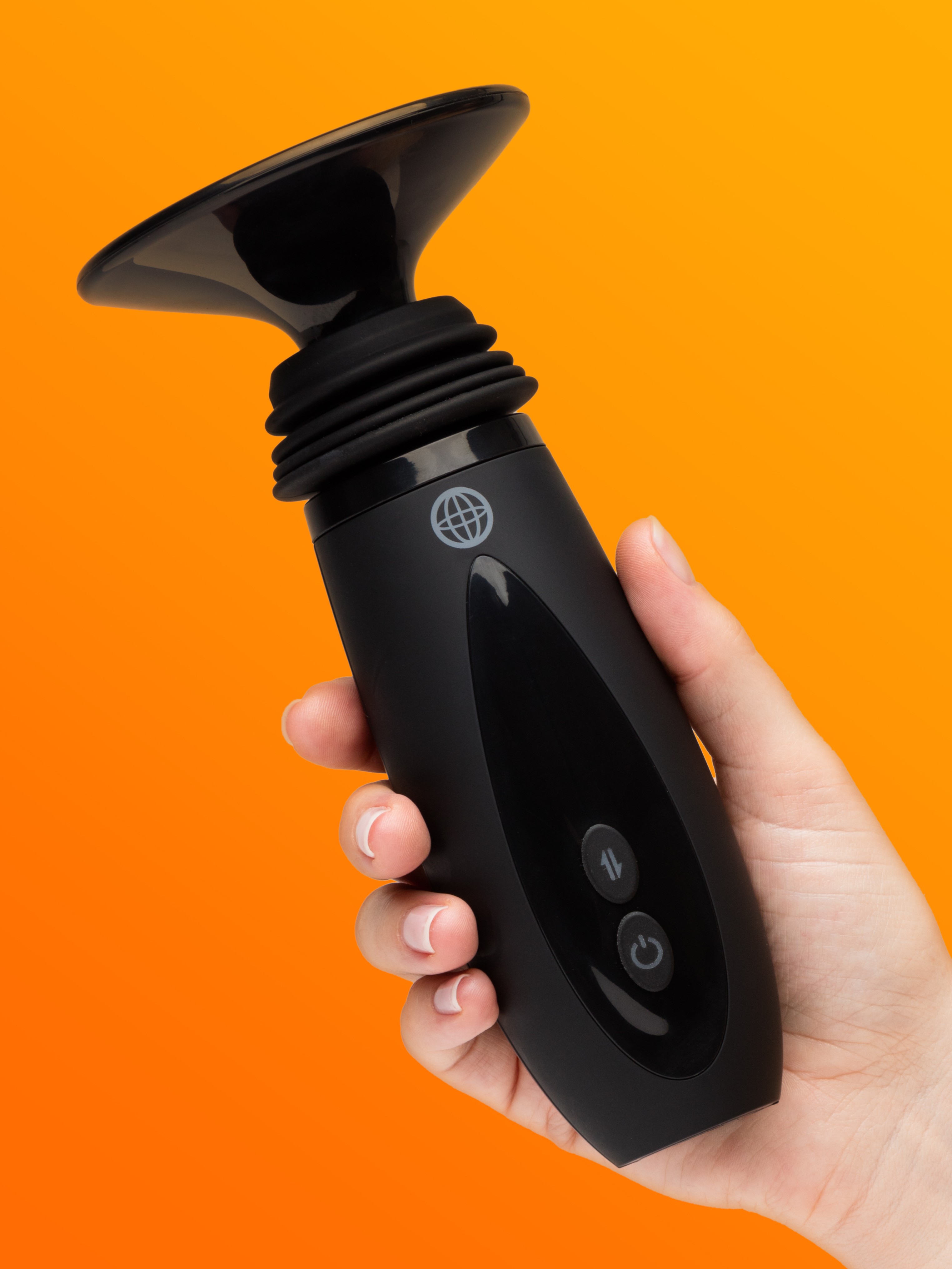 Fetish Fantasy Rechargeable Hands-Free Body Dock Thruster, Black, hi-res