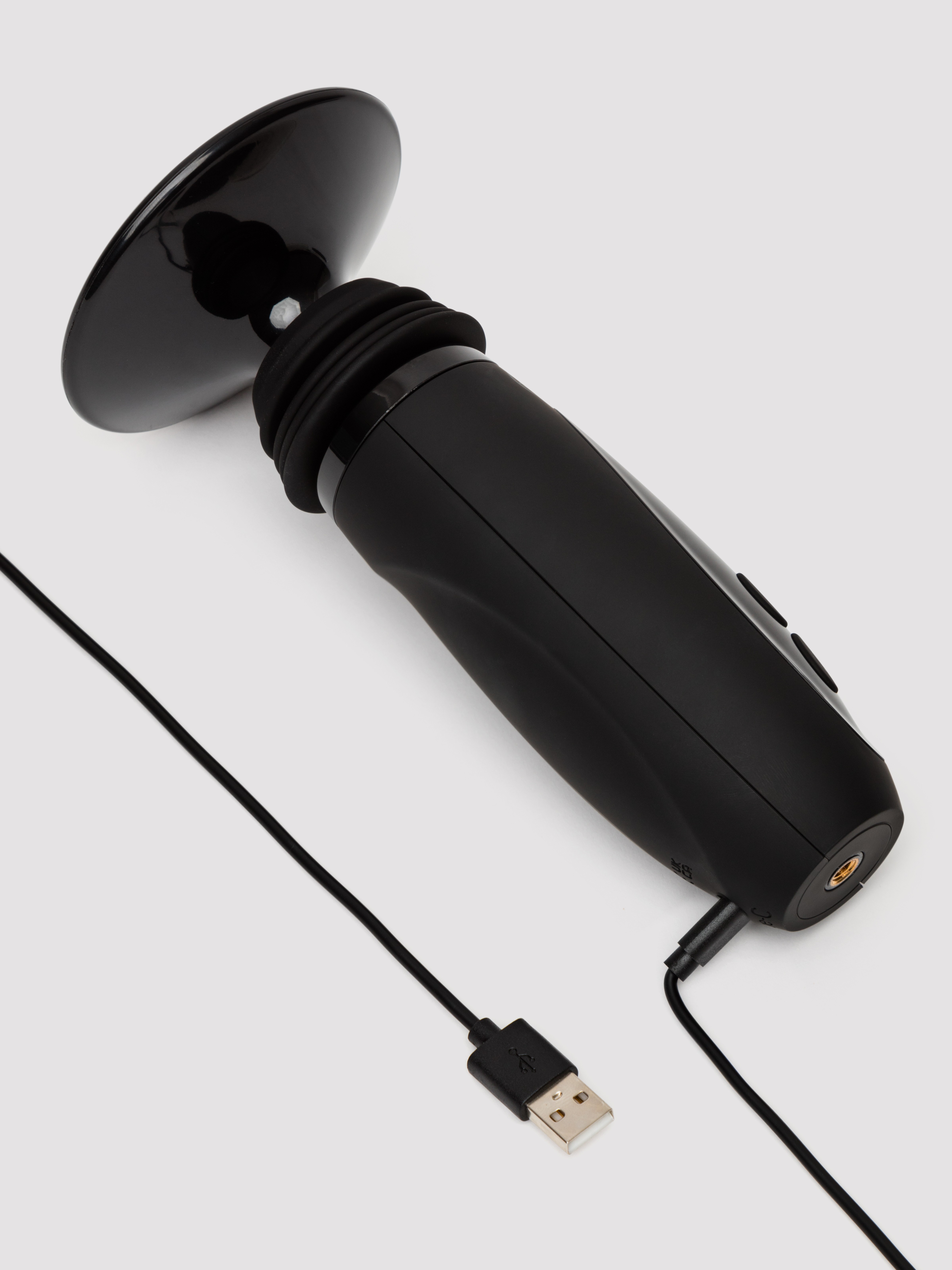 Fetish Fantasy Rechargeable Hands-Free Body Dock Thruster, Black, hi-res