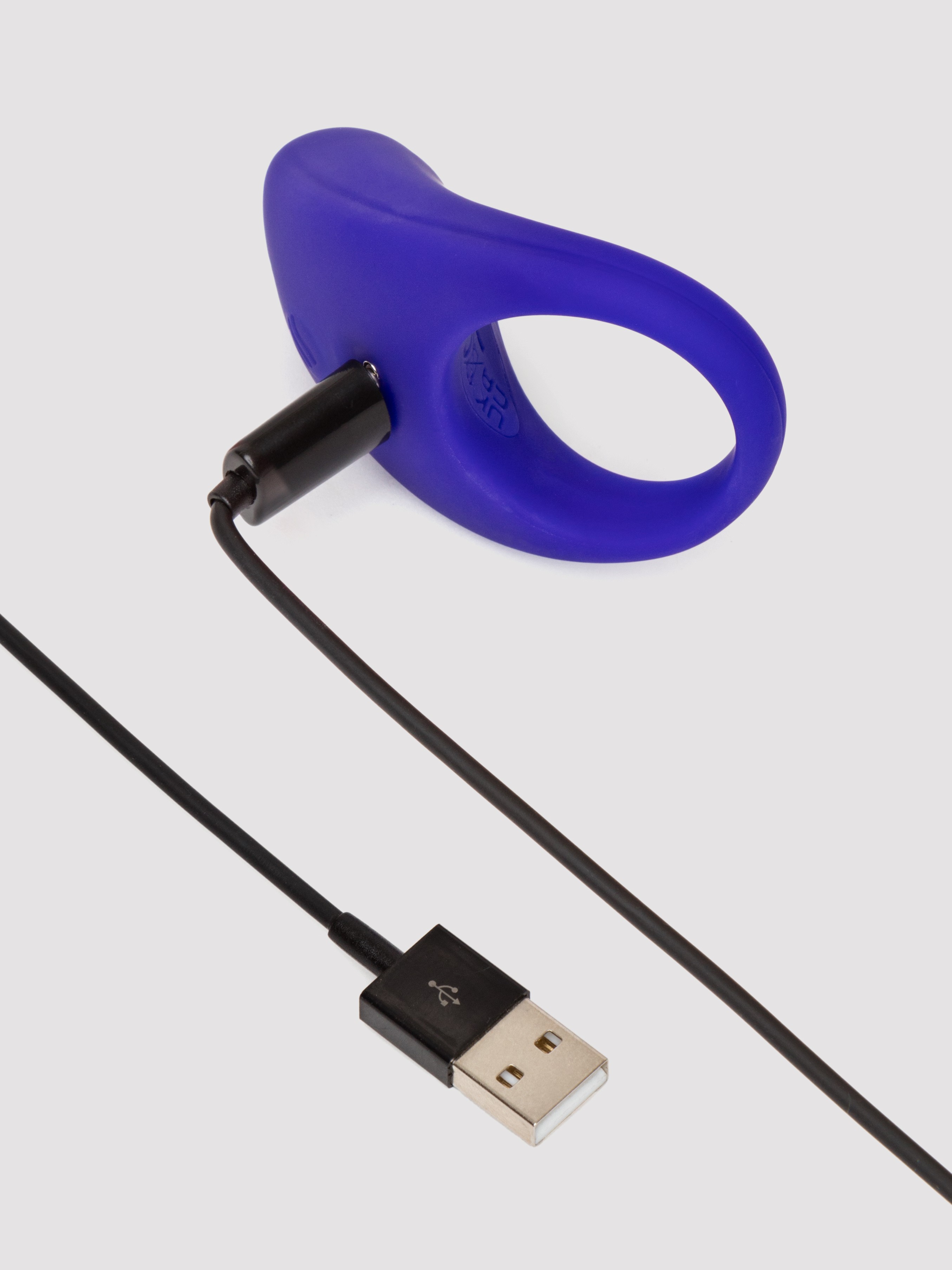 Lovehoney Purple Silicone Vibrating Cock Ring, Purple, hi-res