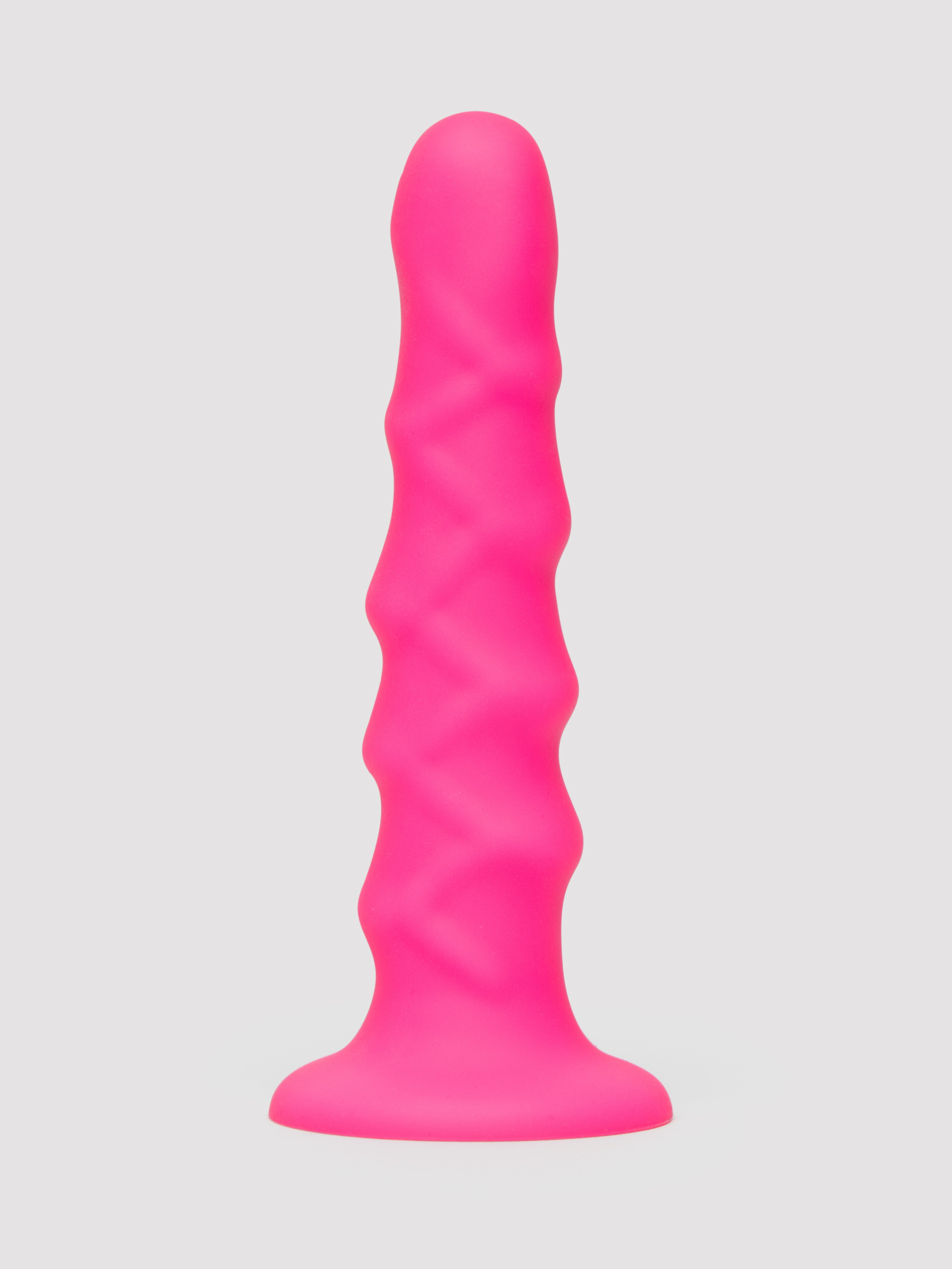 Lovehoney Pink Silicone Dildo 6.5 Inch, Pink, hi-res