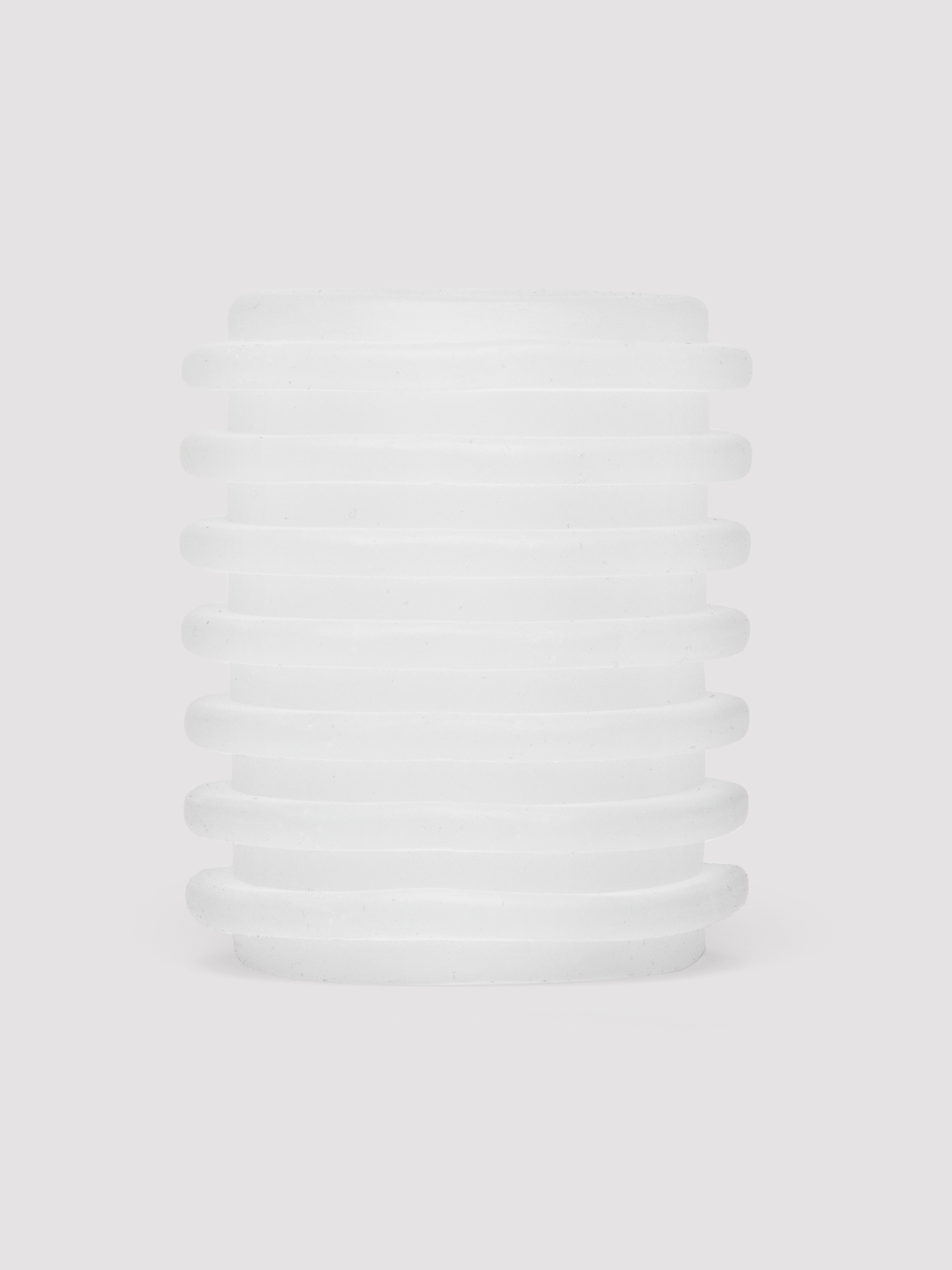 Lovehoney Clear Transparent Textured Stroker, , hi-res